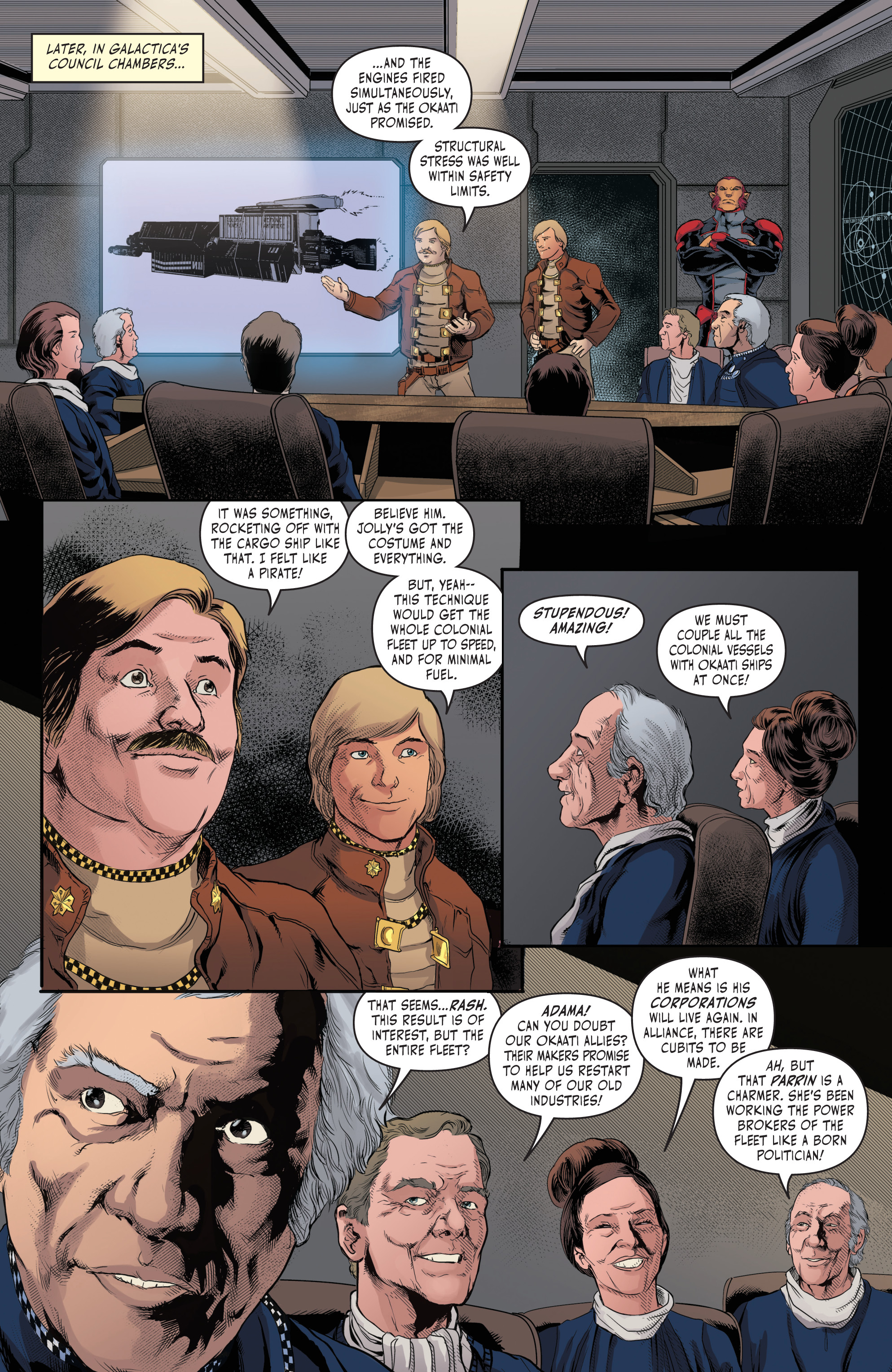 Battlestar Galactica: Classic (2018-) issue 3 - Page 6