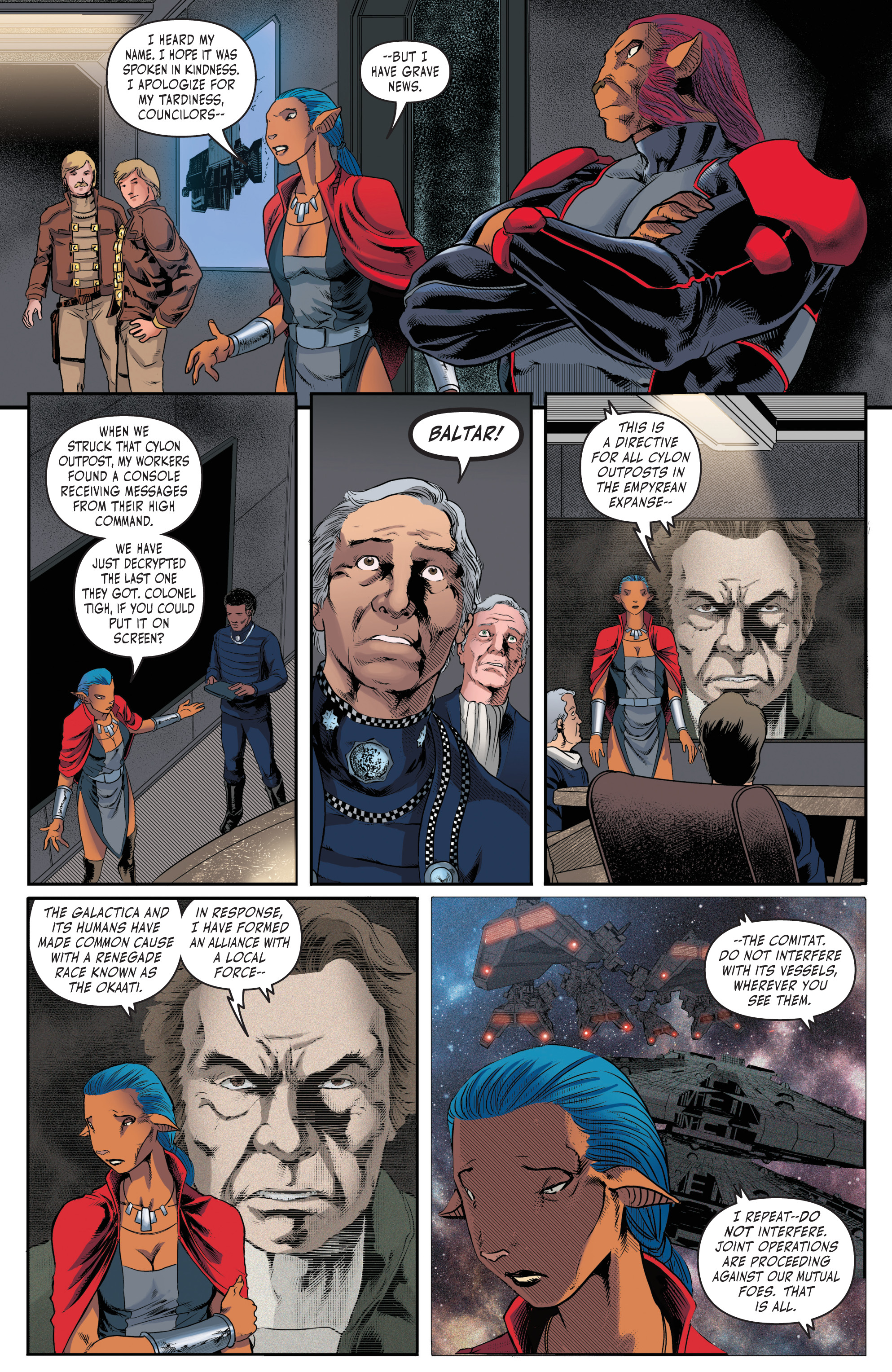 Battlestar Galactica: Classic (2018-) issue 3 - Page 7