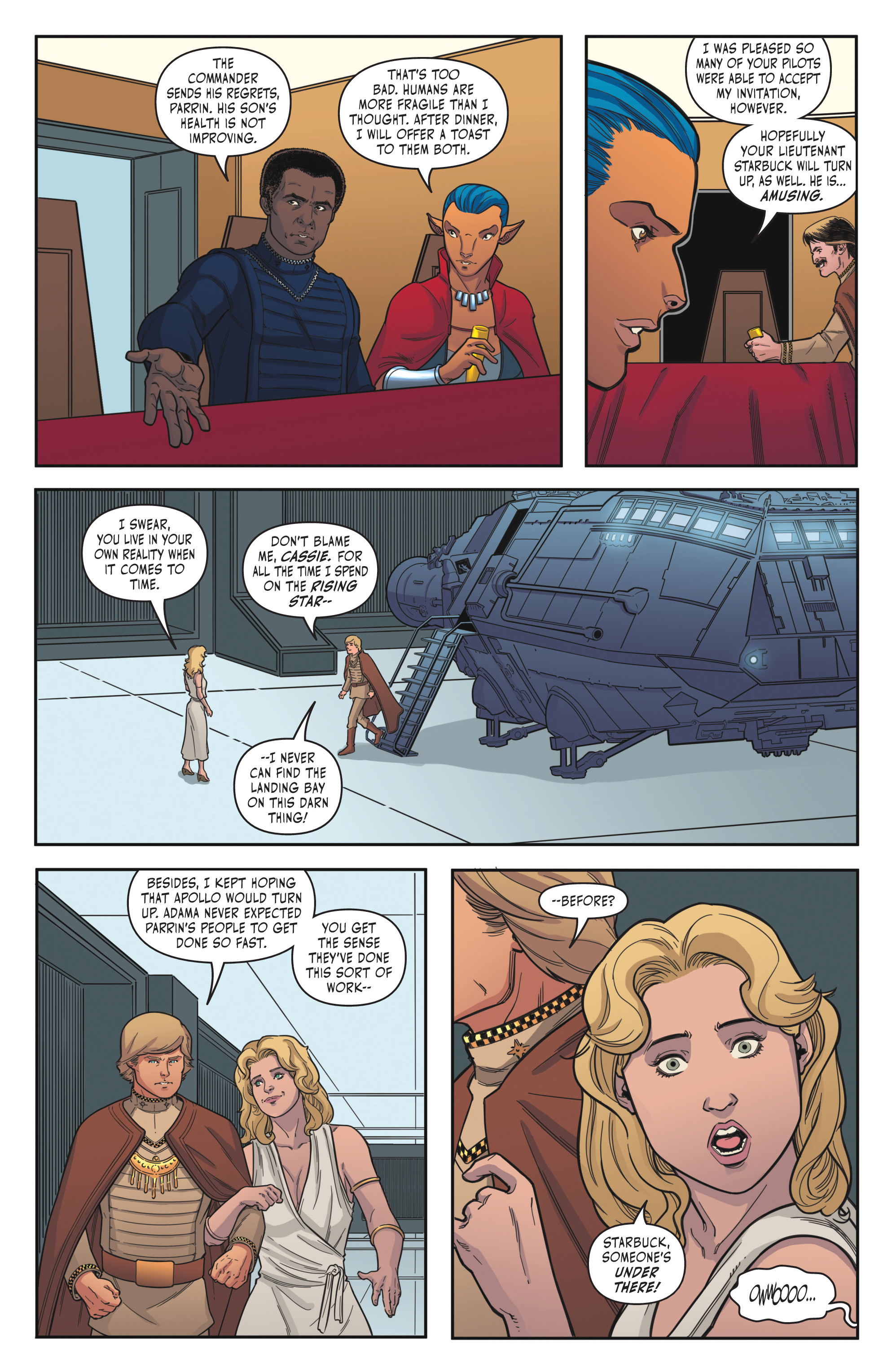 Battlestar Galactica: Classic (2018-) issue 3 - Page 16