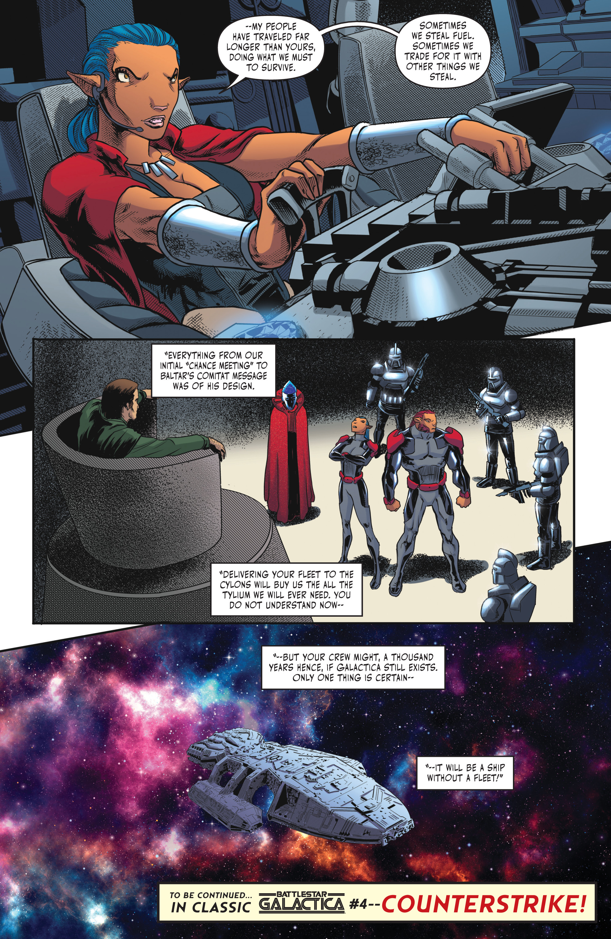 Battlestar Galactica: Classic (2018-) issue 3 - Page 22