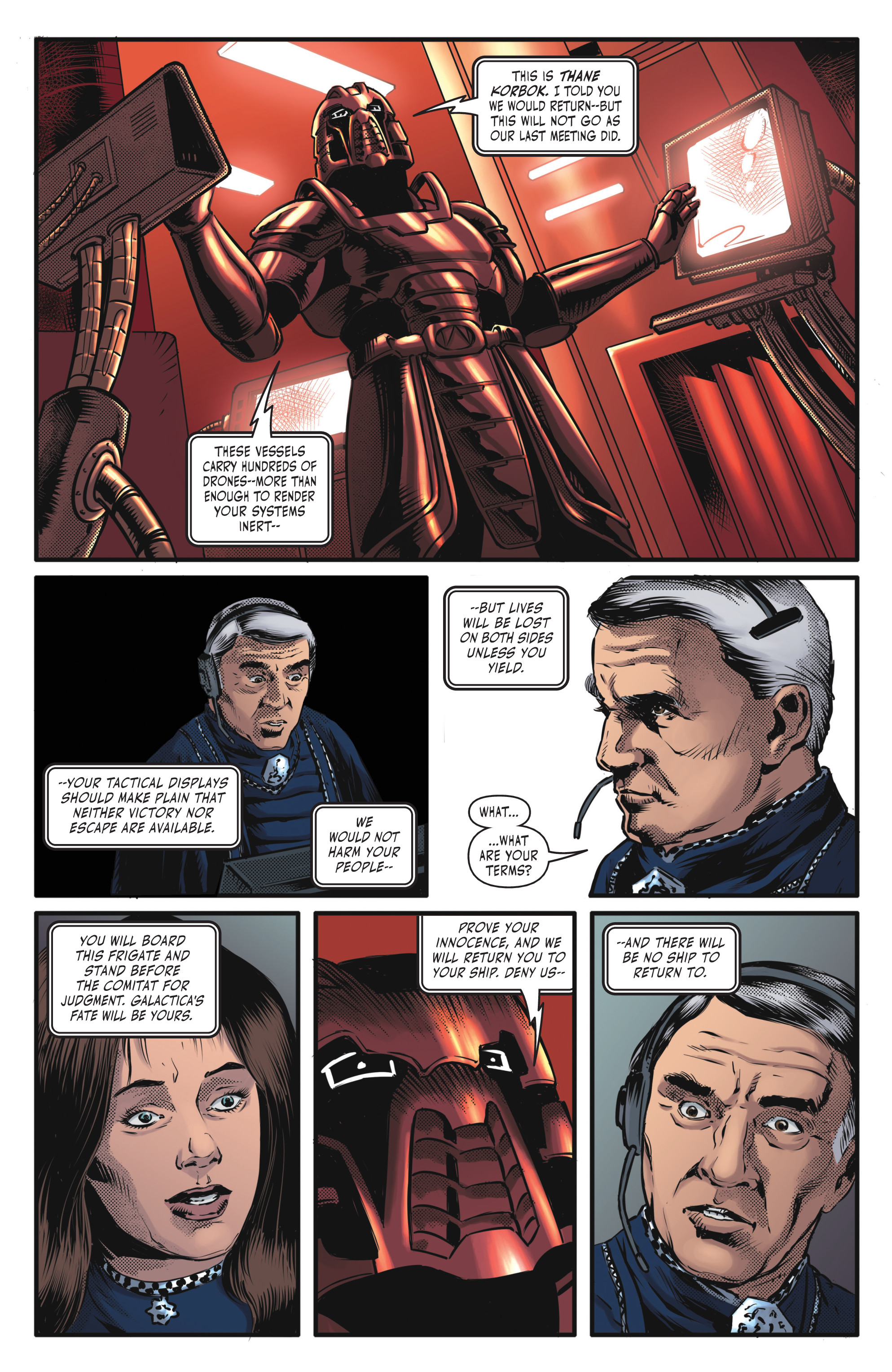 Battlestar Galactica: Classic (2018-) issue 4 - Page 8