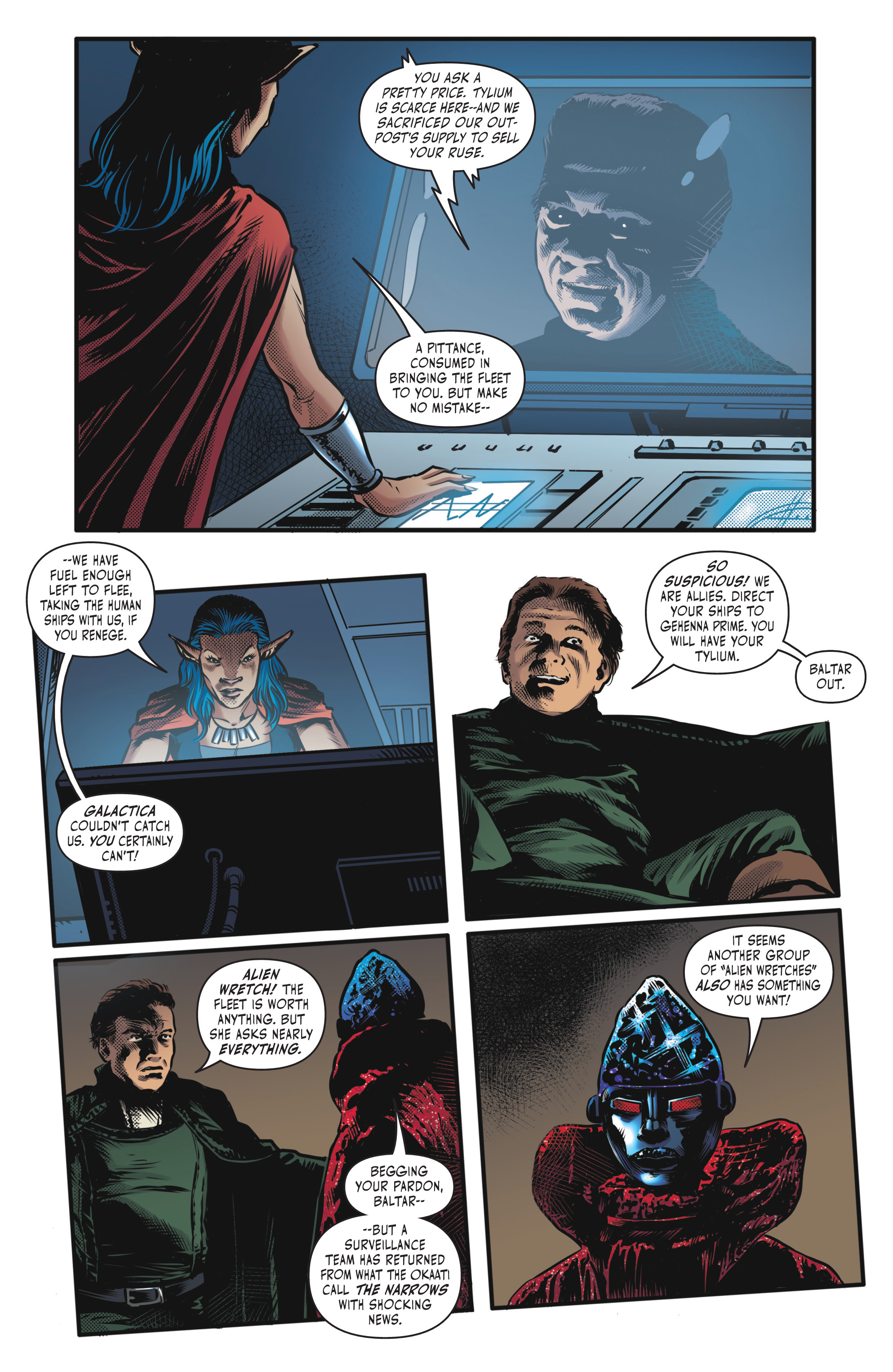 Battlestar Galactica: Classic (2018-) issue 4 - Page 12