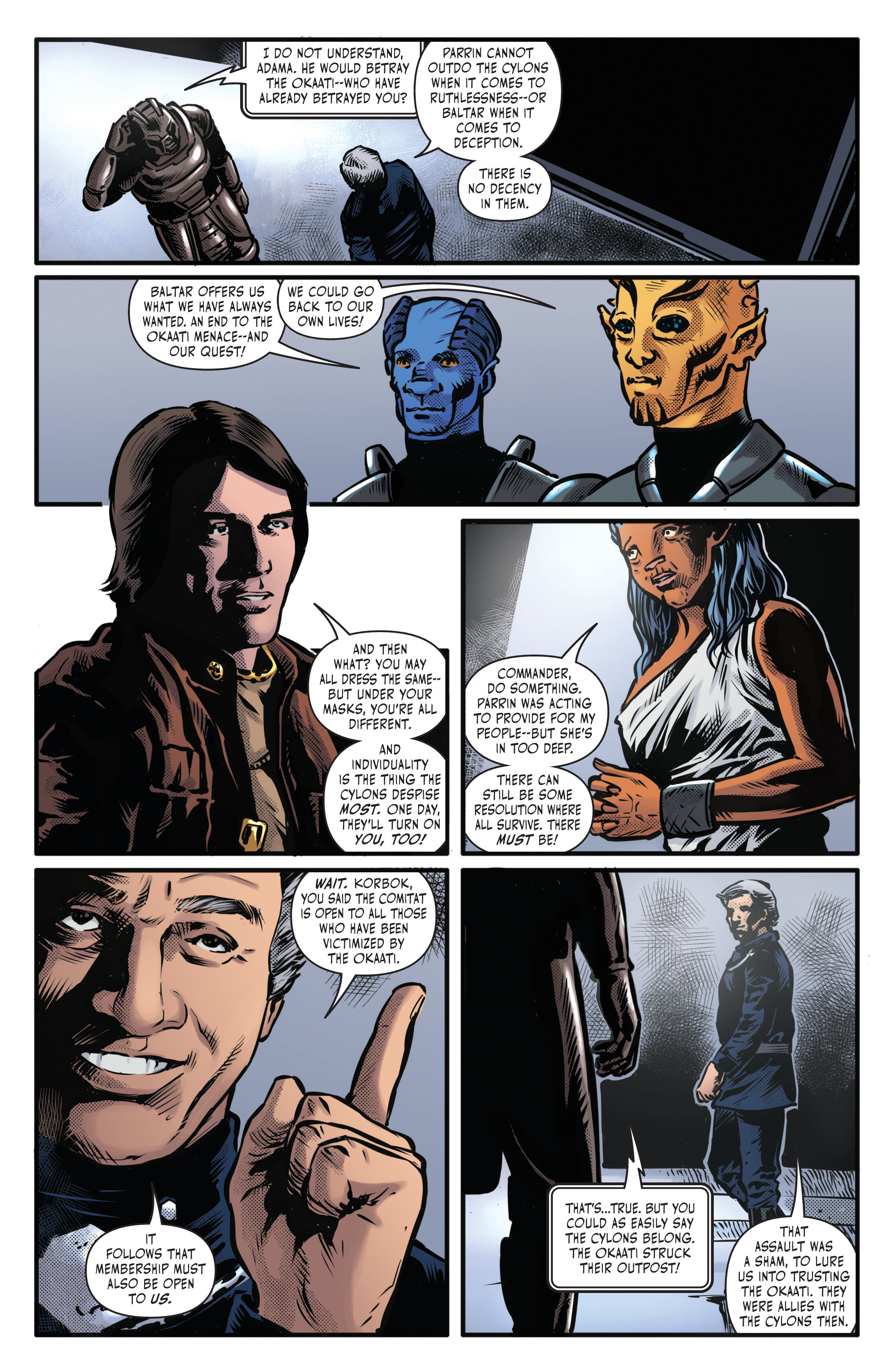 Battlestar Galactica: Classic (2018-) issue 4 - Page 22