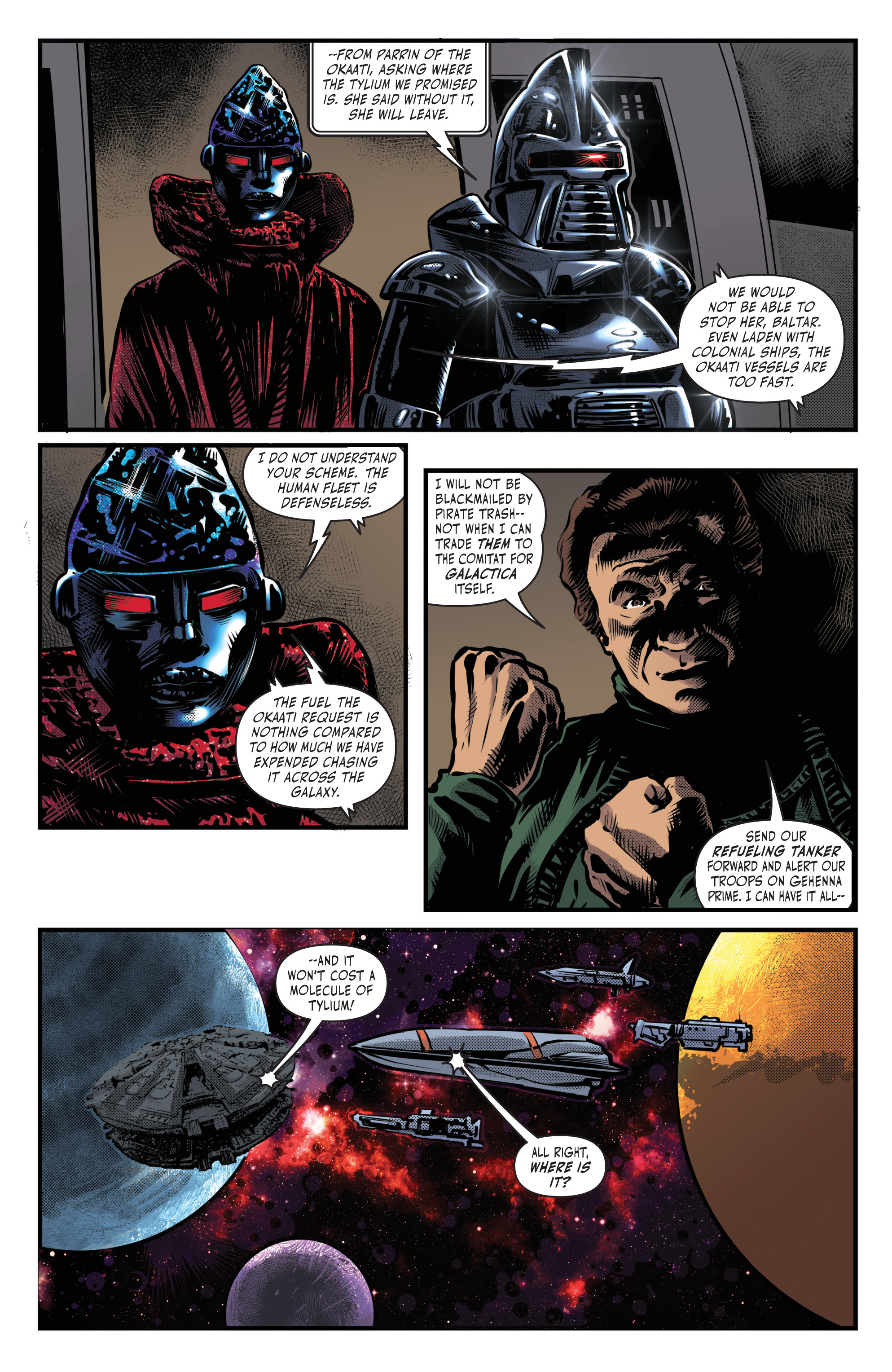 Battlestar Galactica: Classic (2018-) issue 5 - Page 5