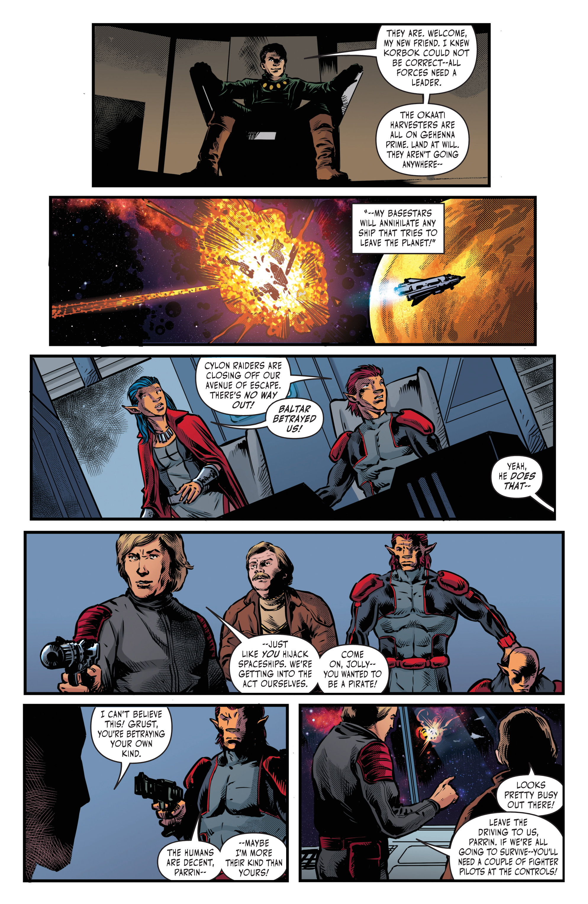 Battlestar Galactica: Classic (2018-) issue 5 - Page 12