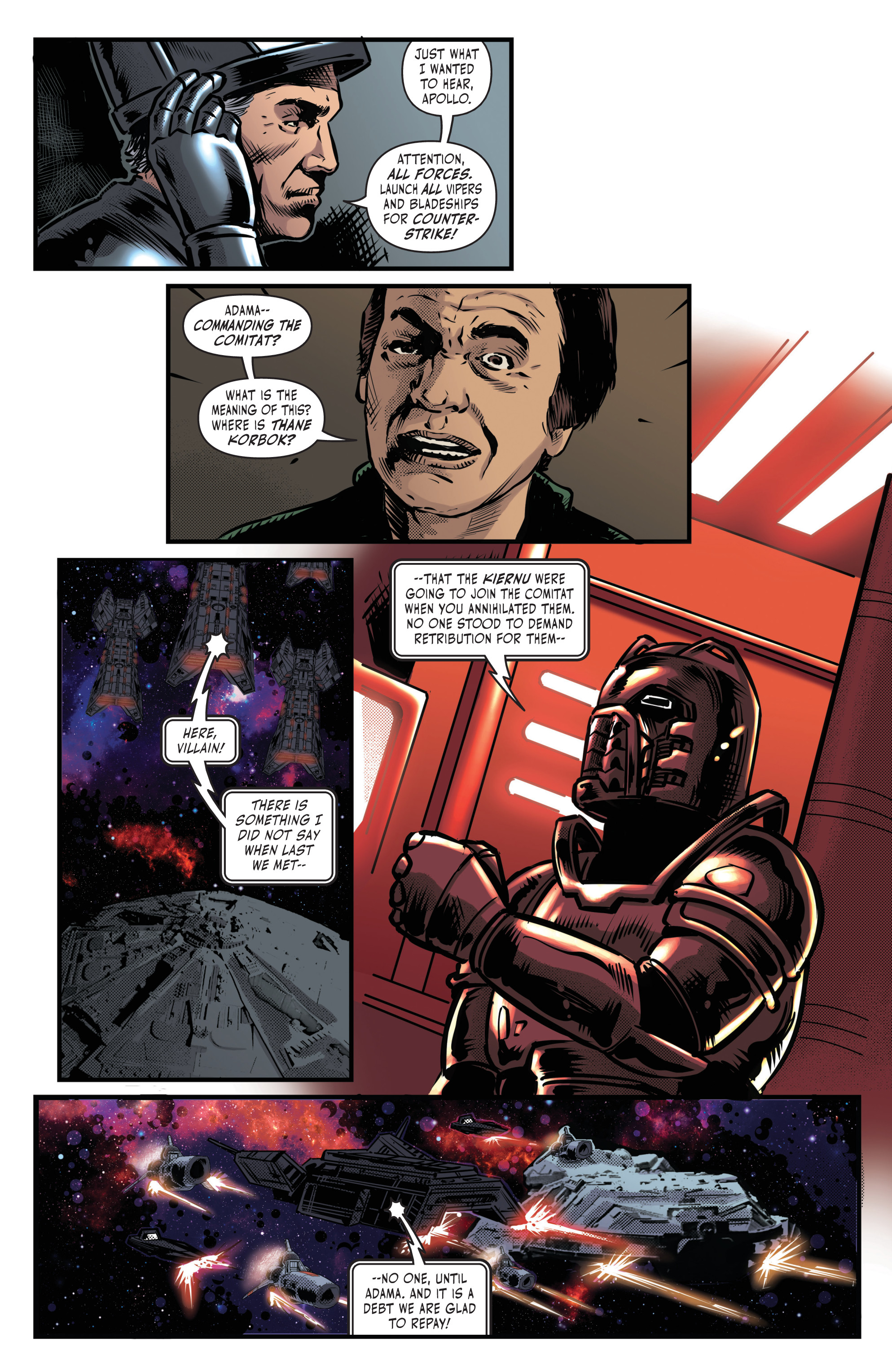 Battlestar Galactica: Classic (2018-) issue 5 - Page 15