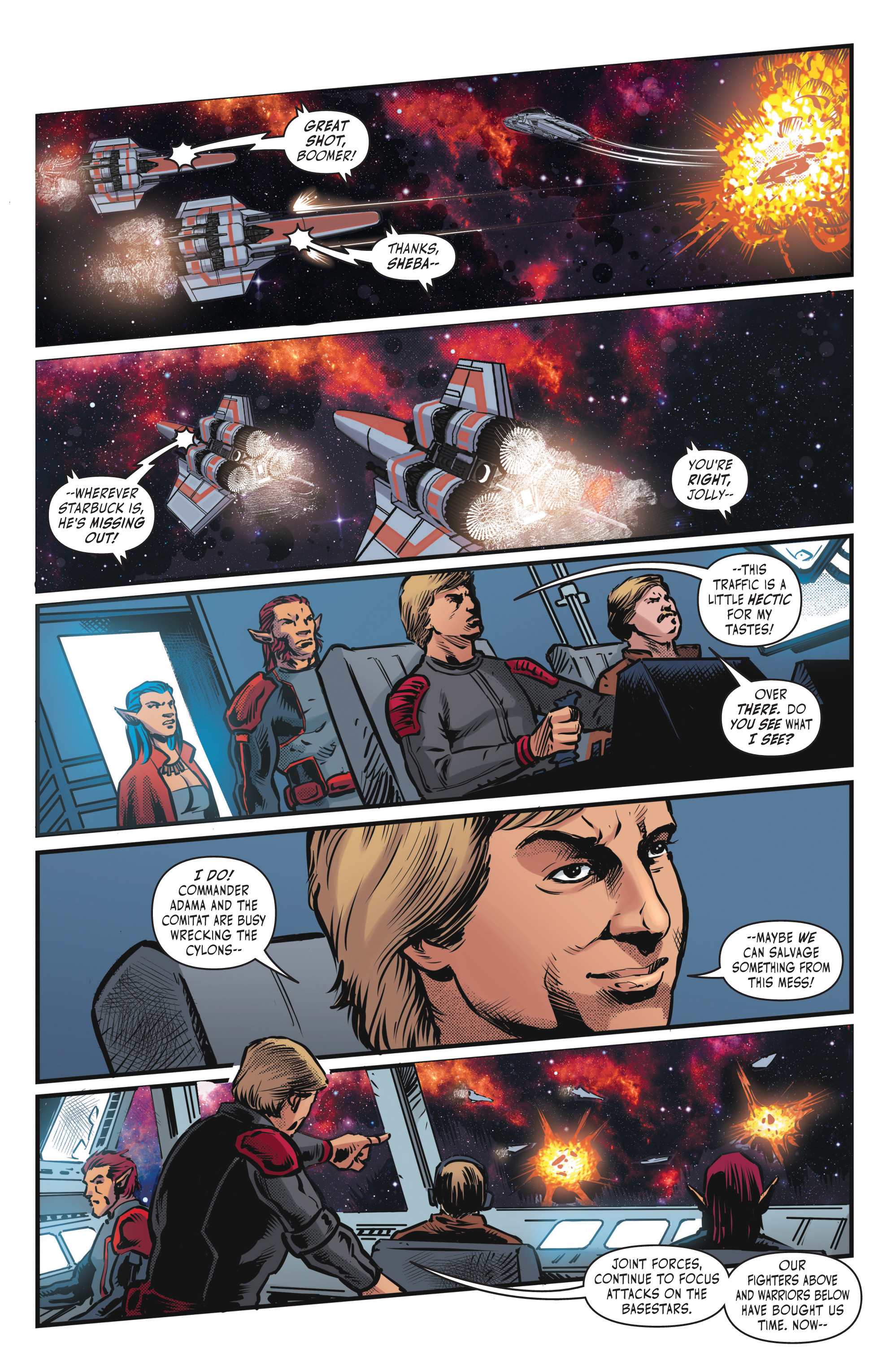 Battlestar Galactica: Classic (2018-) issue 5 - Page 17