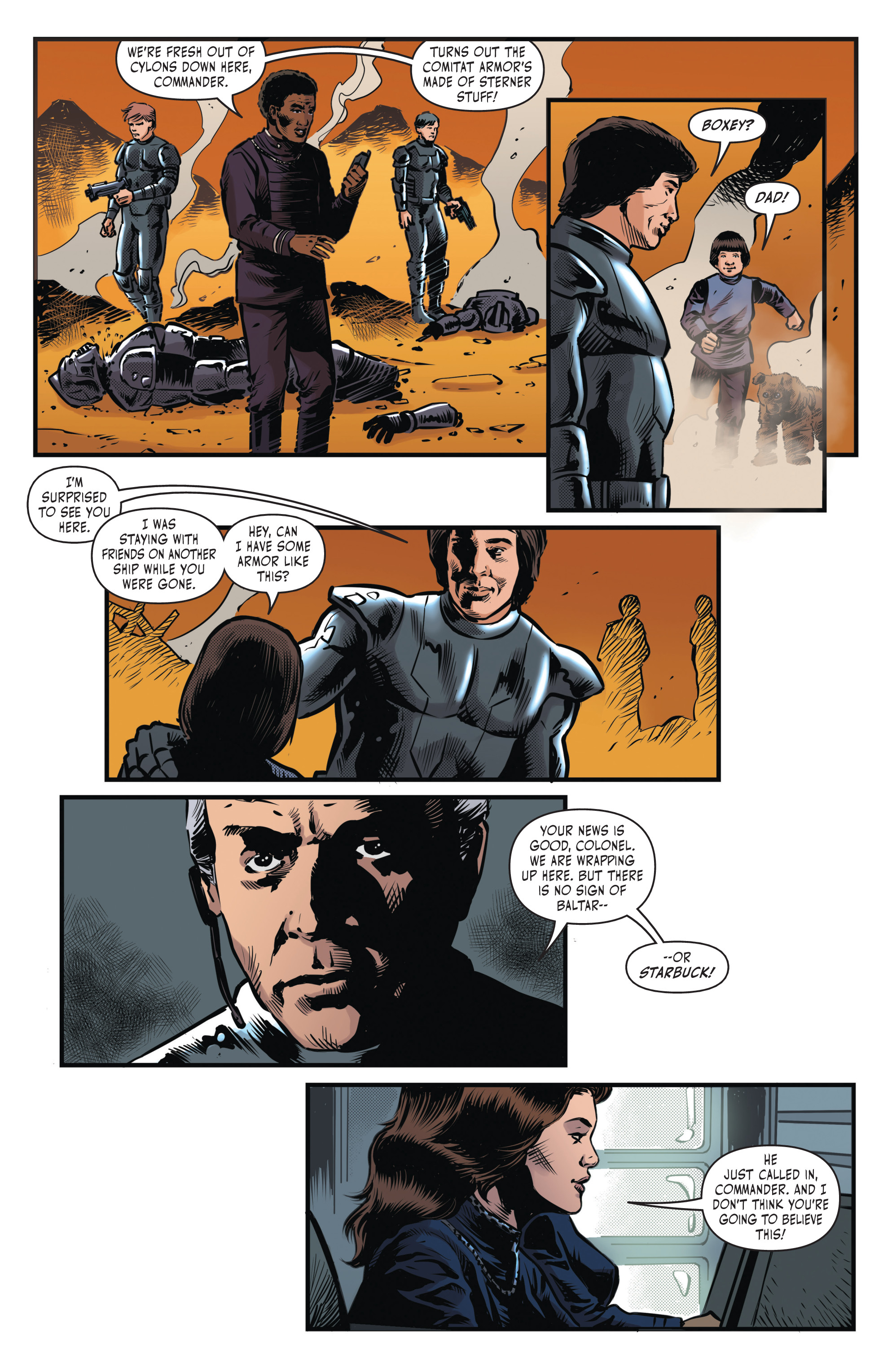 Battlestar Galactica: Classic (2018-) issue 5 - Page 19