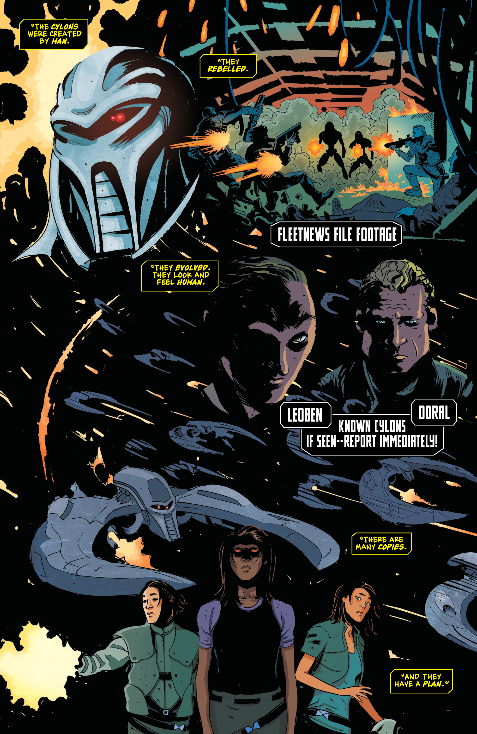 Battlestar Galactica: Gods & Monsters (2016-) issue 1 - Page 5