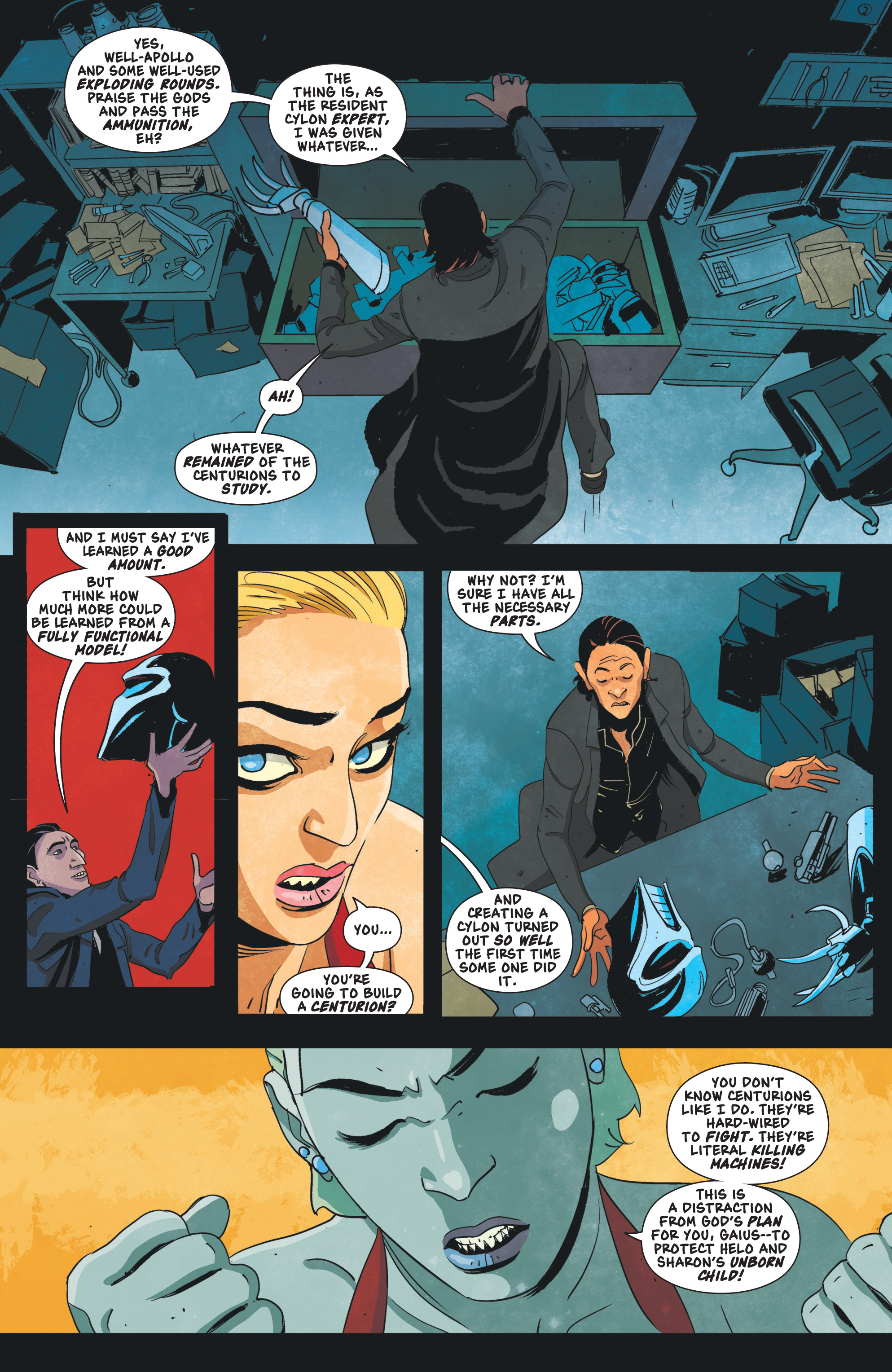 Battlestar Galactica: Gods & Monsters (2016-) issue 1 - Page 9