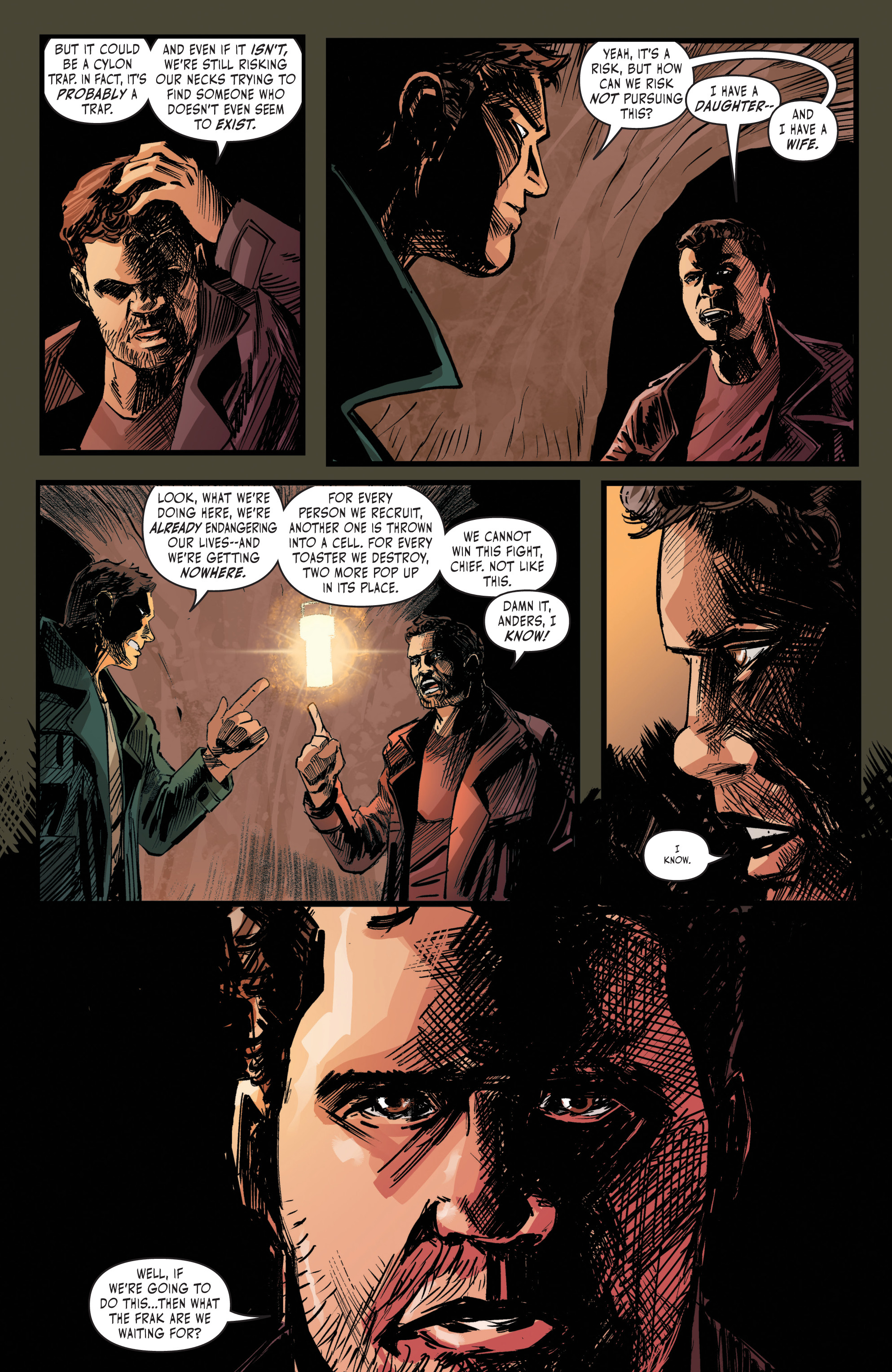 Battlestar Galactica: Twilight Command (2019-) issue 1 - Page 16