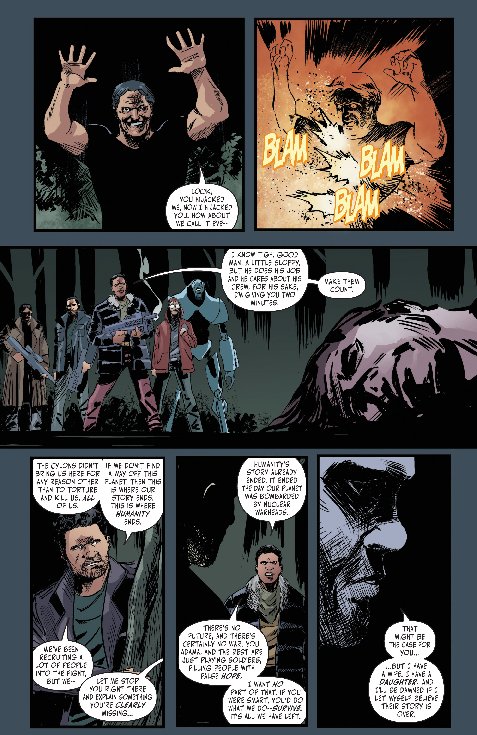 Battlestar Galactica: Twilight Command (2019-) issue 1 - Page 22