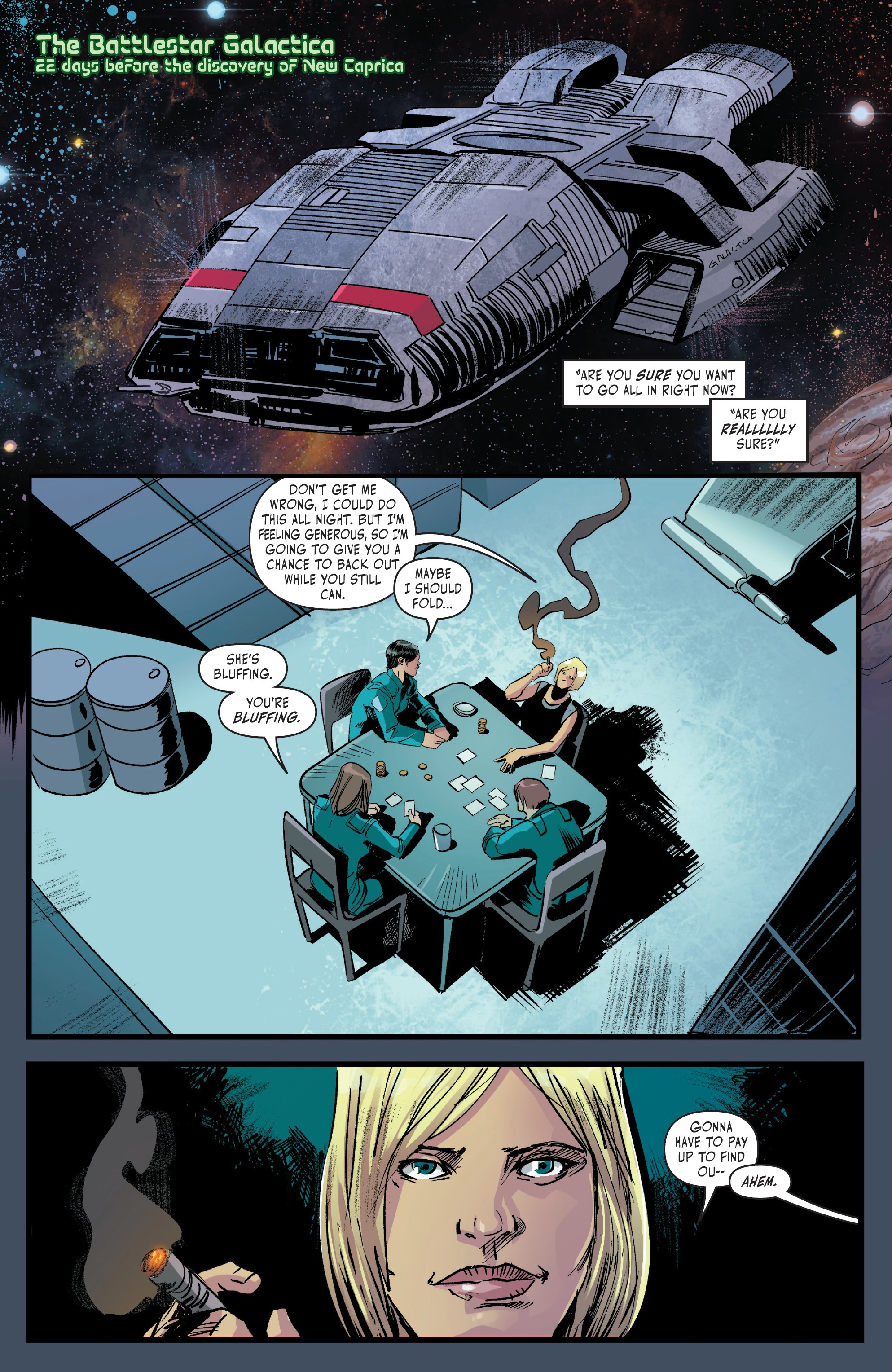 Battlestar Galactica: Twilight Command (2019-) issue 2 - Page 4