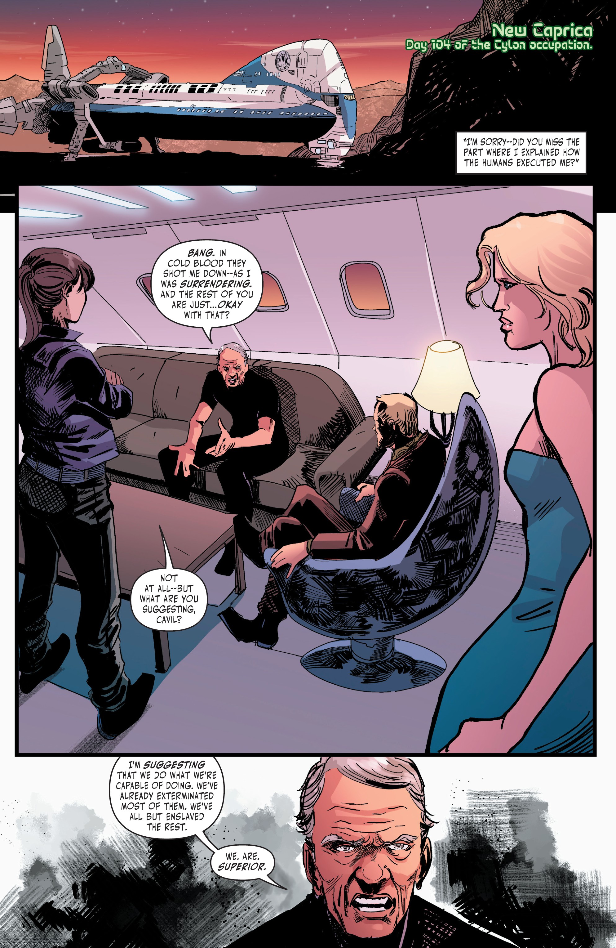 Battlestar Galactica: Twilight Command (2019-) issue 2 - Page 11