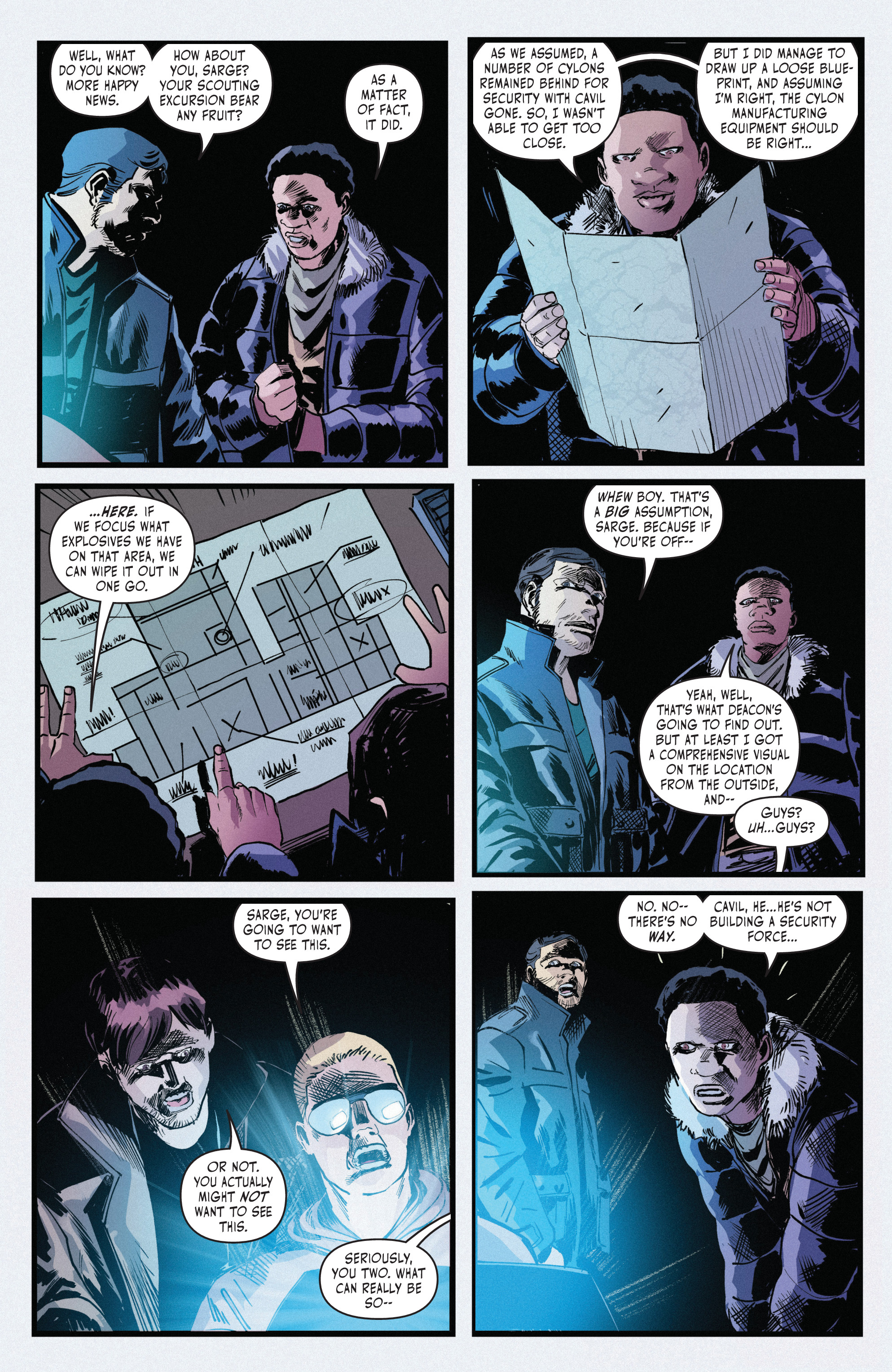 Battlestar Galactica: Twilight Command (2019-) issue 3 - Page 21