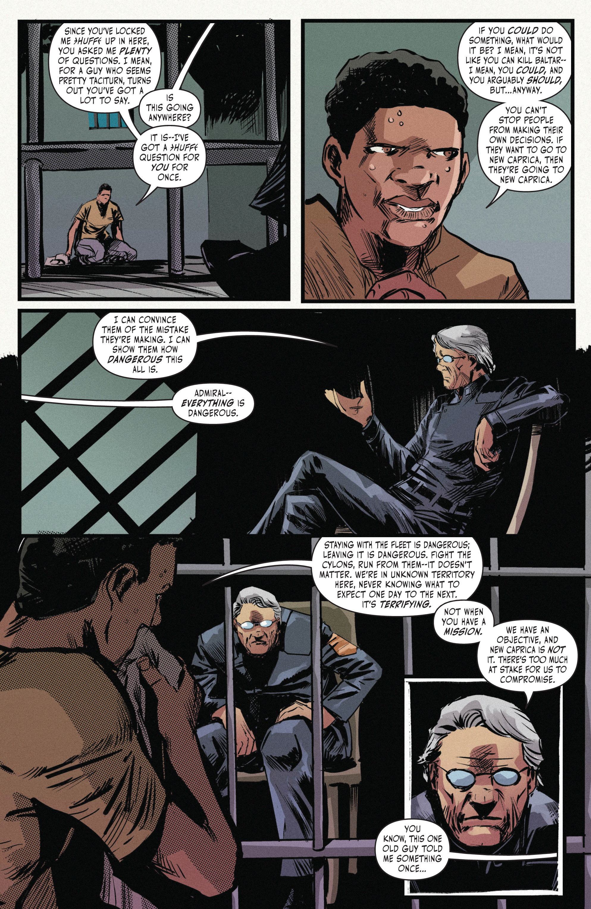 Battlestar Galactica: Twilight Command (2019-) issue 4 - Page 5