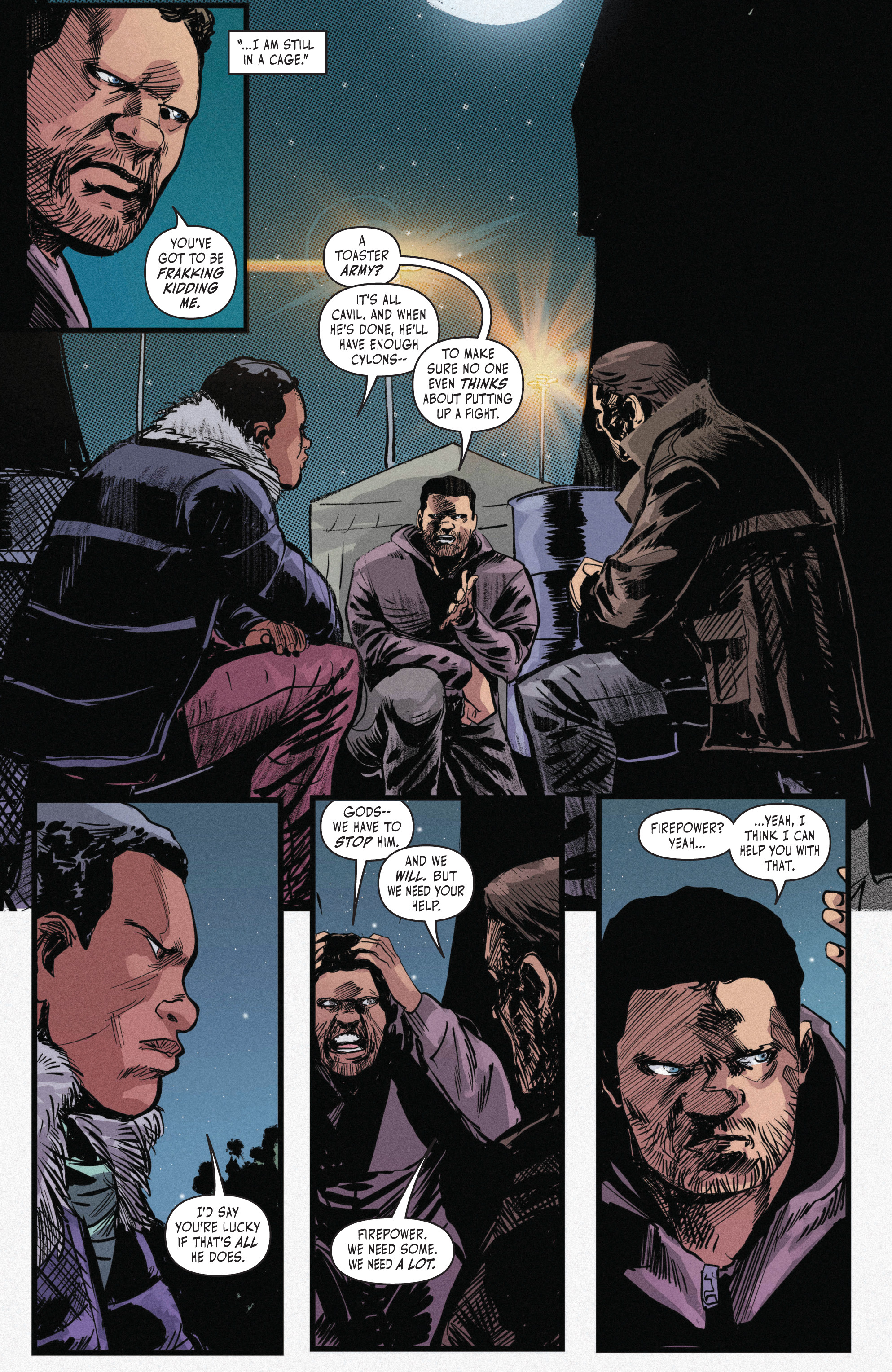 Battlestar Galactica: Twilight Command (2019-) issue 4 - Page 7