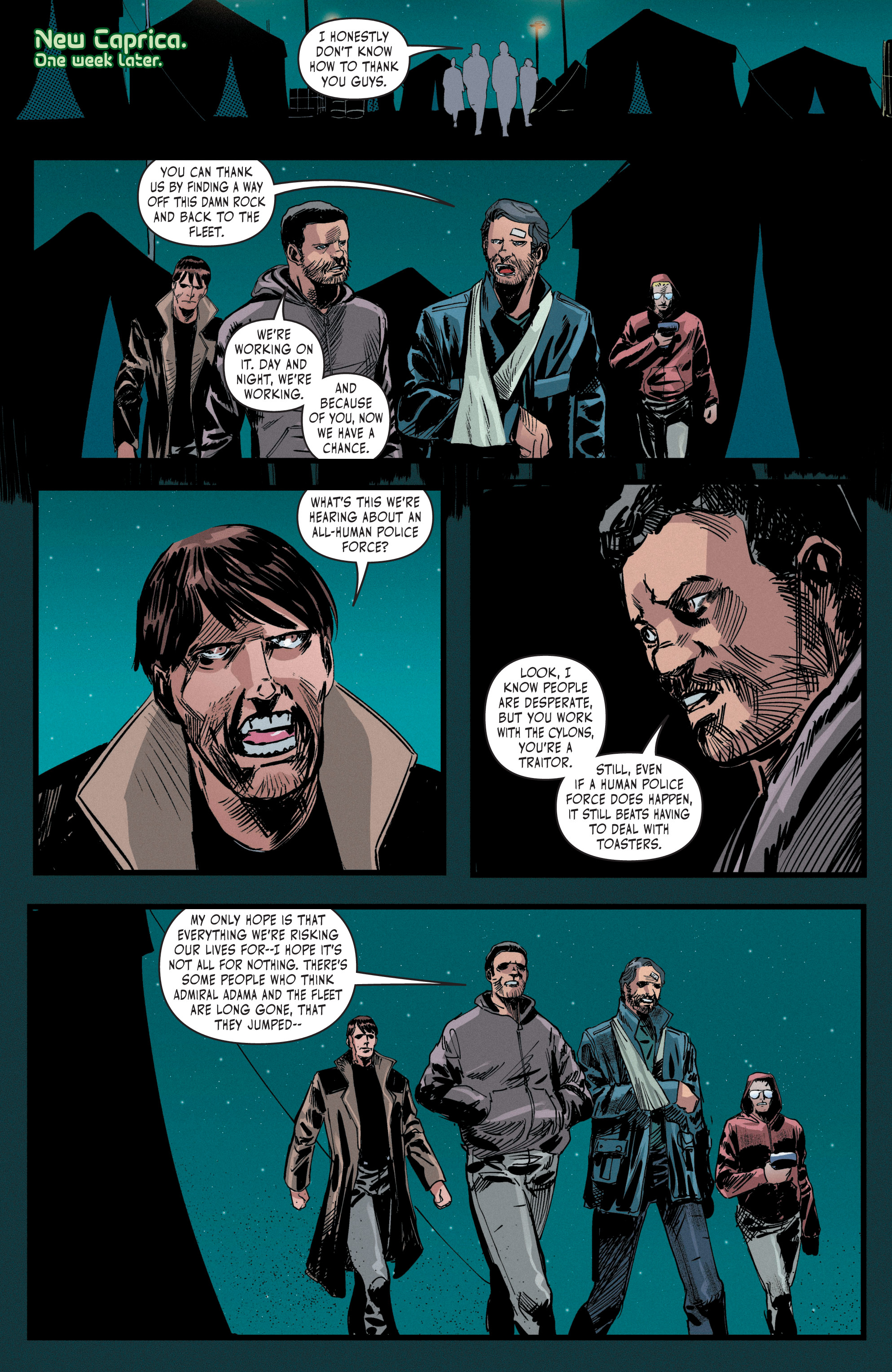 Battlestar Galactica: Twilight Command (2019-) issue 5 - Page 22