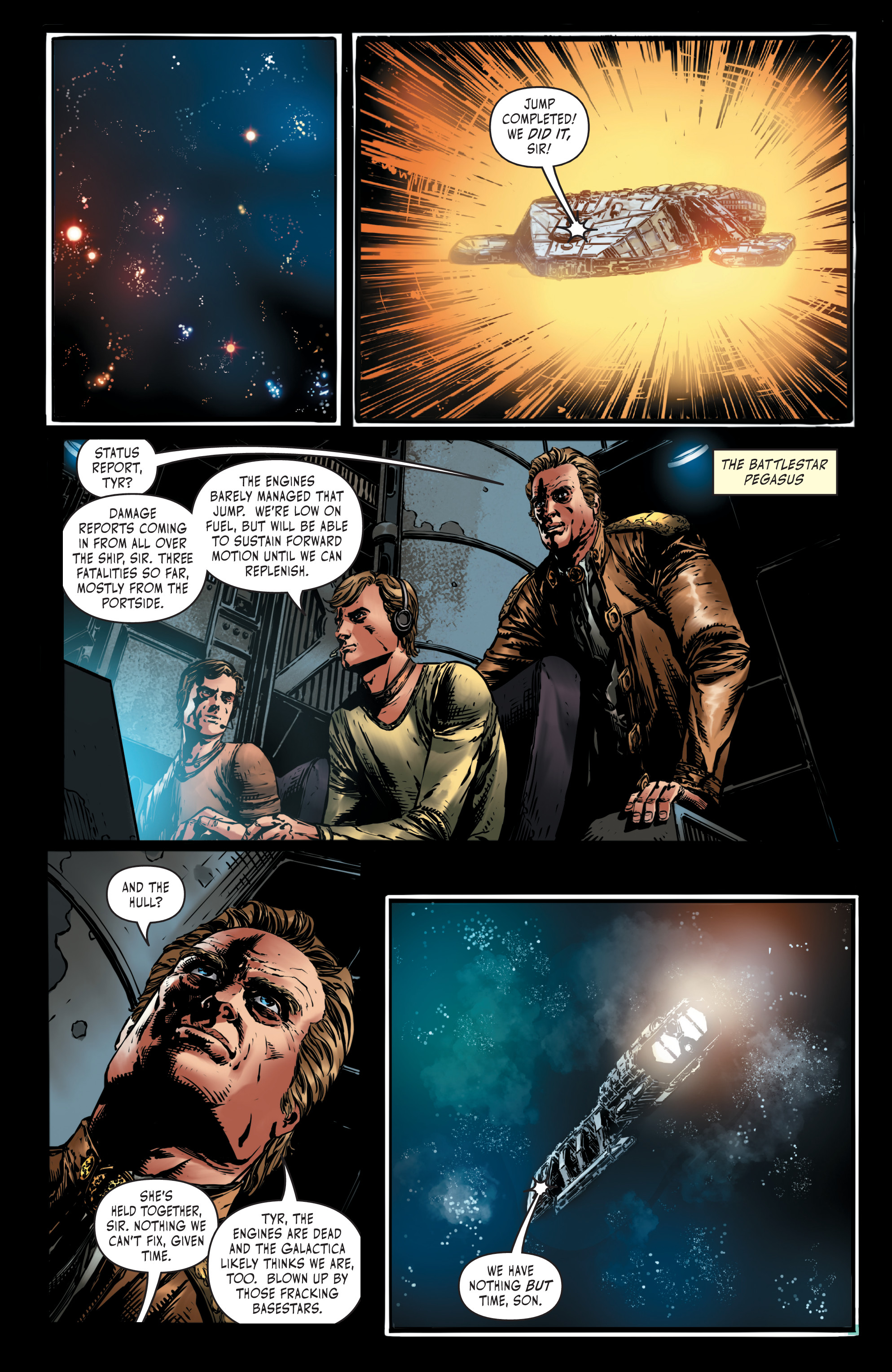 Battlestar Galactica Vs. Battlestar Galactica (2018) issue 1 - Page 5