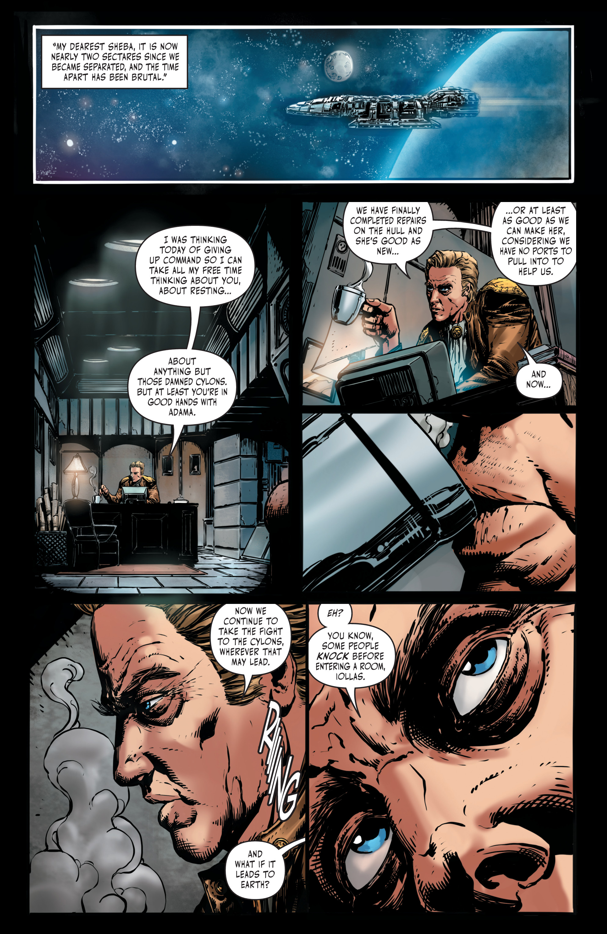 Battlestar Galactica Vs. Battlestar Galactica (2018) issue 1 - Page 6