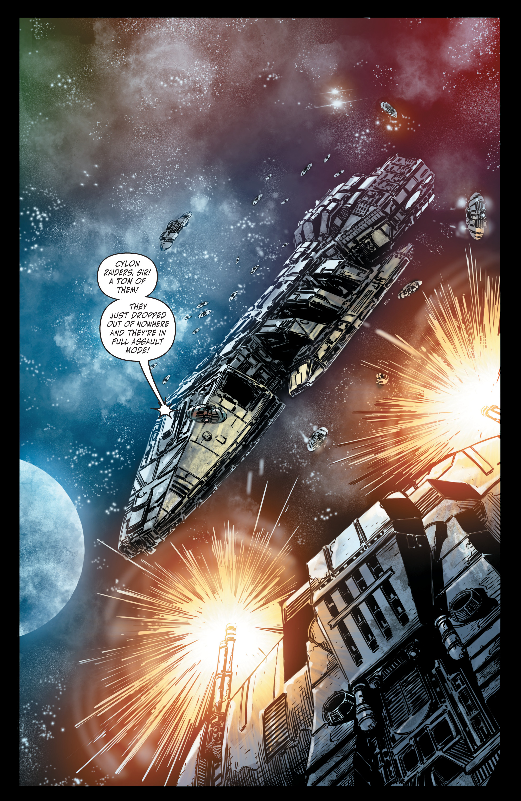 Battlestar Galactica Vs. Battlestar Galactica (2018) issue 1 - Page 14