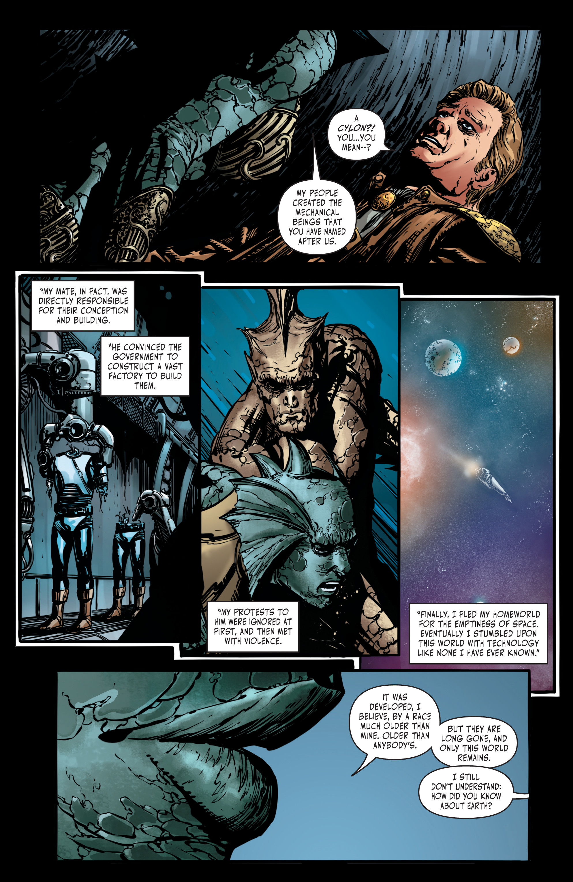 Battlestar Galactica Vs. Battlestar Galactica (2018) issue 1 - Page 17