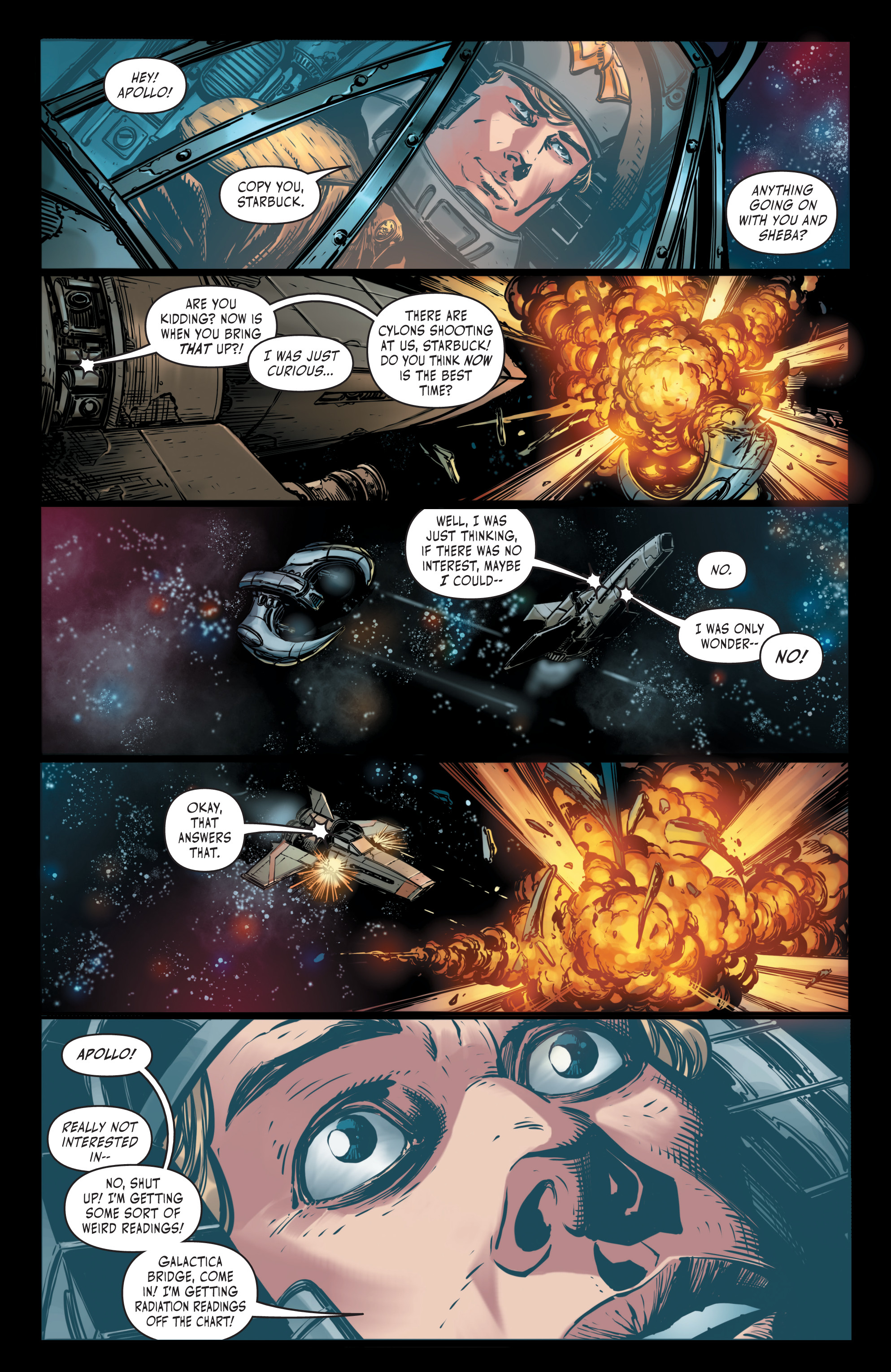 Battlestar Galactica Vs. Battlestar Galactica (2018) issue 1 - Page 22