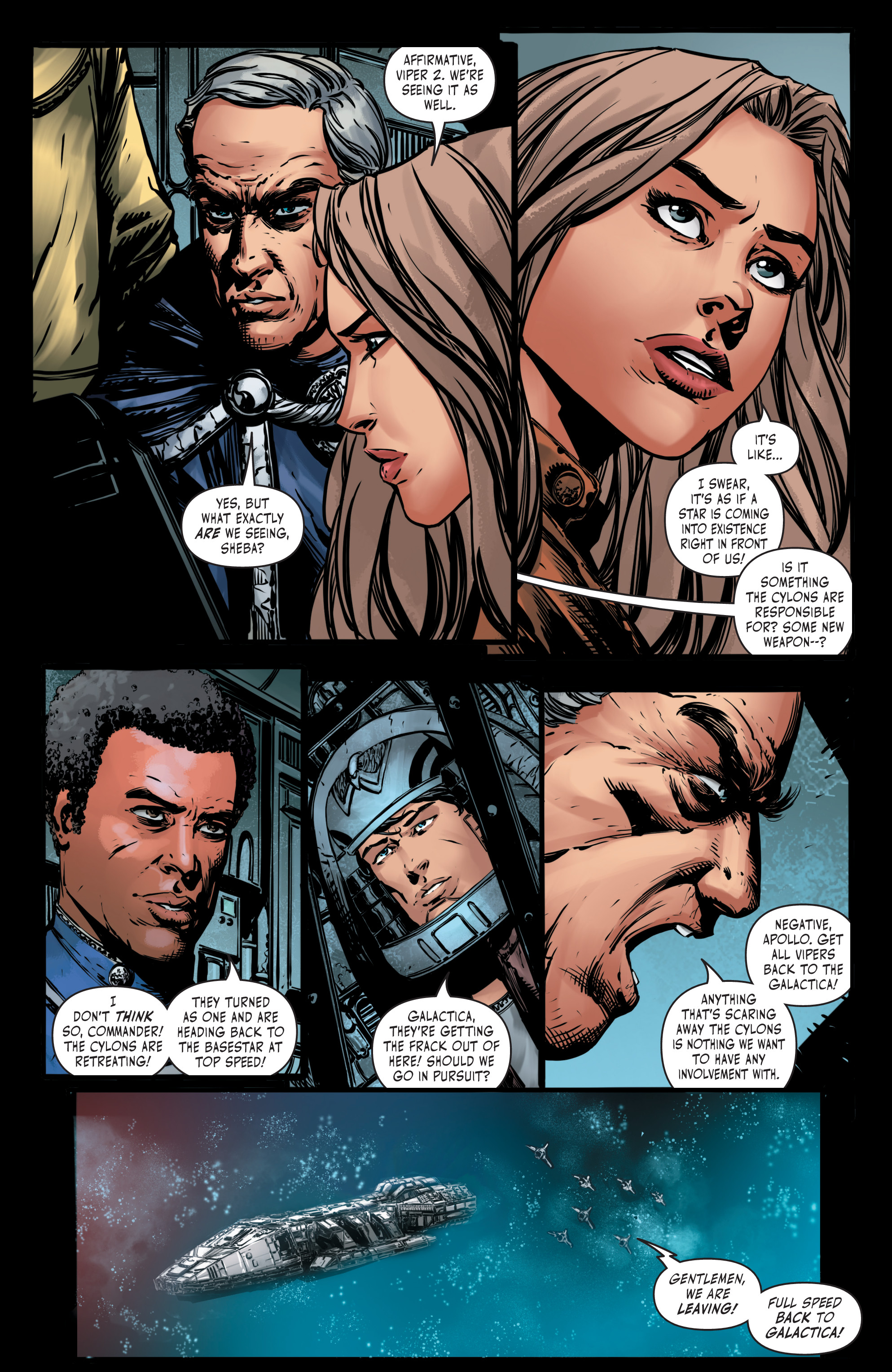 Battlestar Galactica Vs. Battlestar Galactica (2018) issue 1 - Page 23