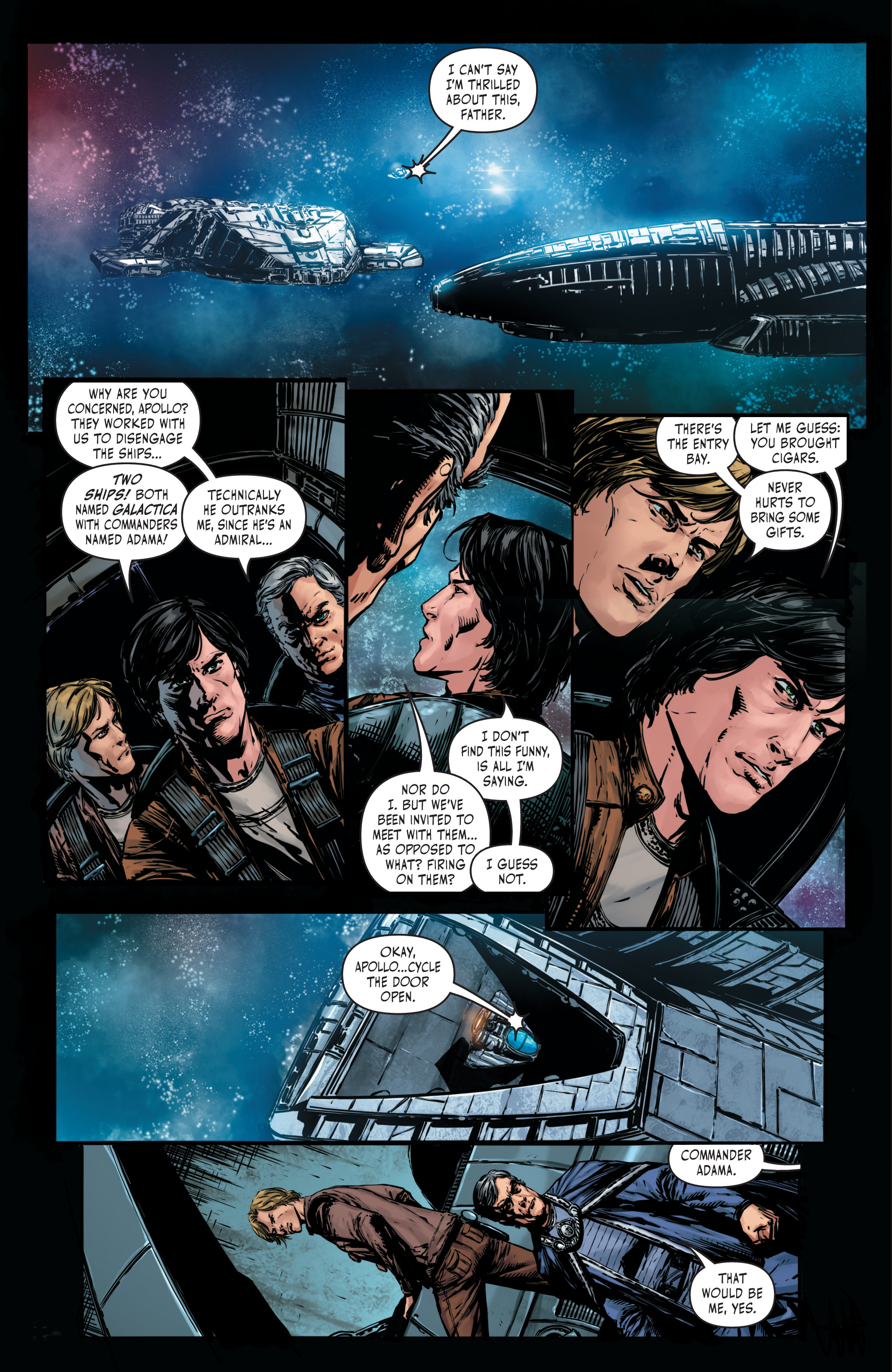 Battlestar Galactica Vs. Battlestar Galactica (2018) issue 2 - Page 10