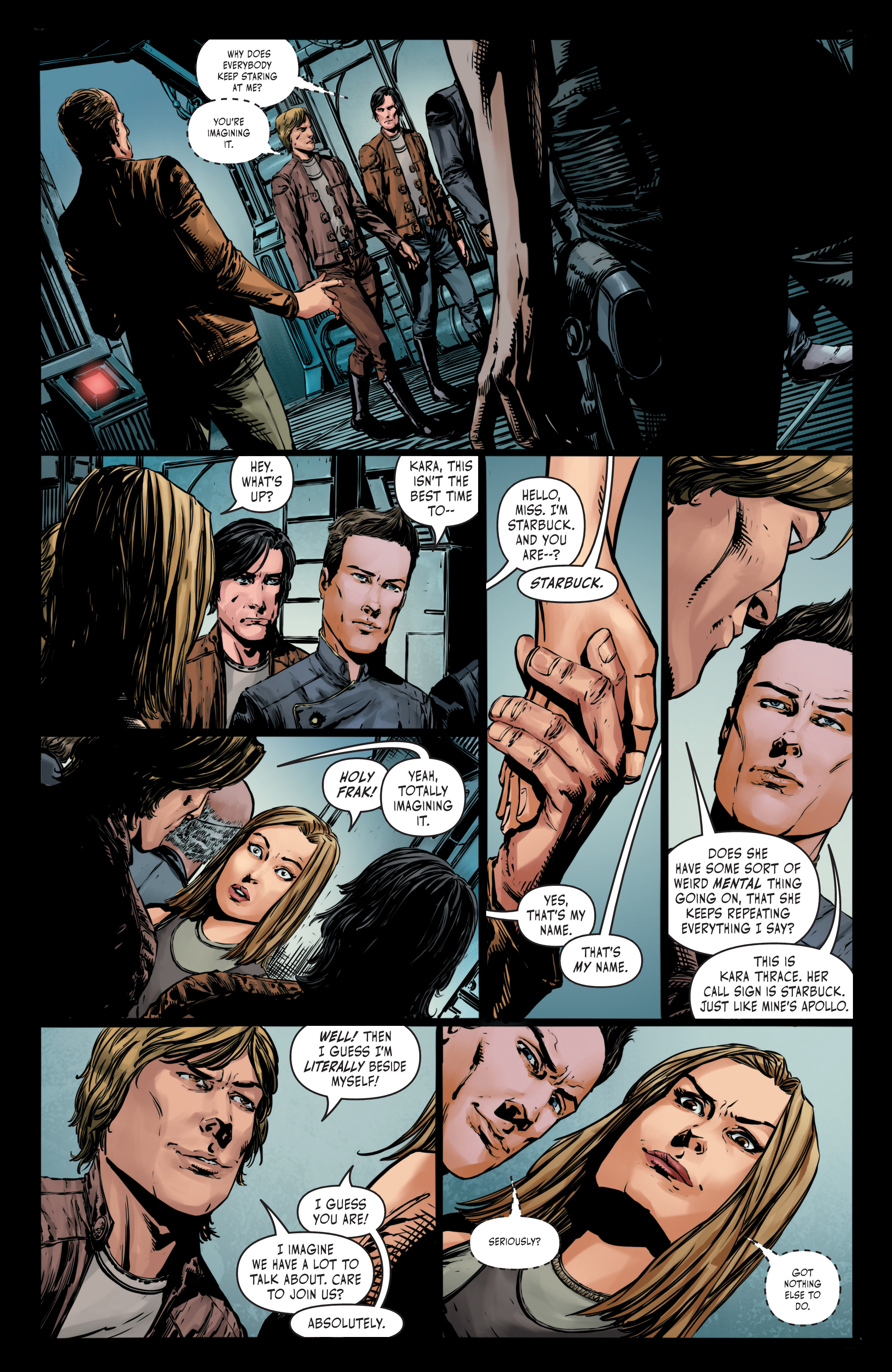 Battlestar Galactica Vs. Battlestar Galactica (2018) issue 2 - Page 15