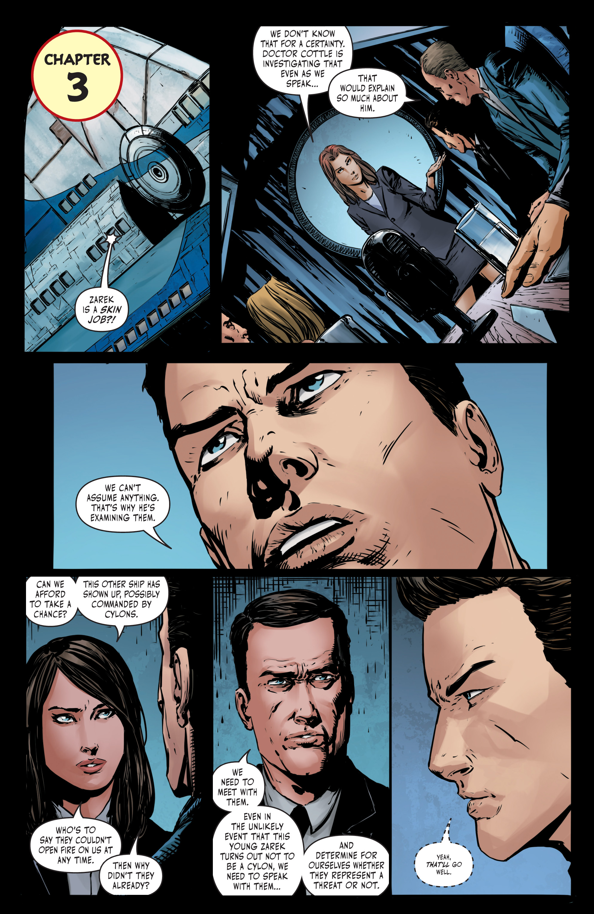 Battlestar Galactica Vs. Battlestar Galactica (2018) issue 2 - Page 21