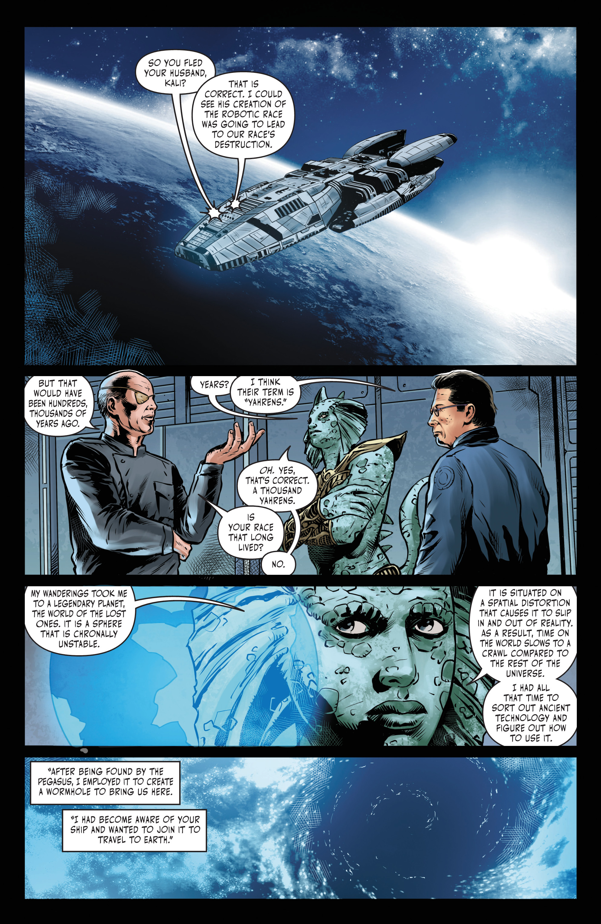 Battlestar Galactica Vs. Battlestar Galactica (2018) issue 4 - Page 5