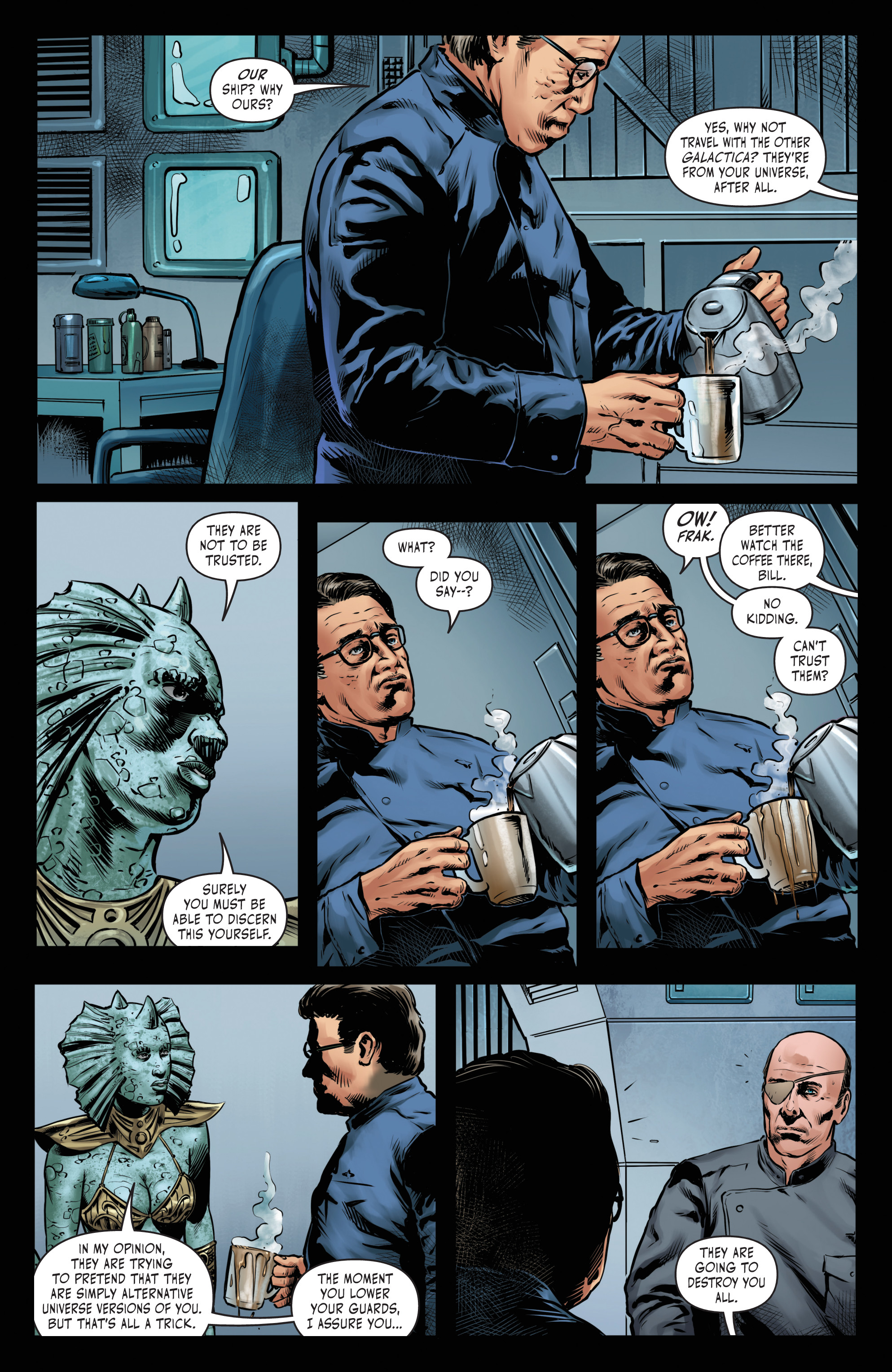 Battlestar Galactica Vs. Battlestar Galactica (2018) issue 4 - Page 6