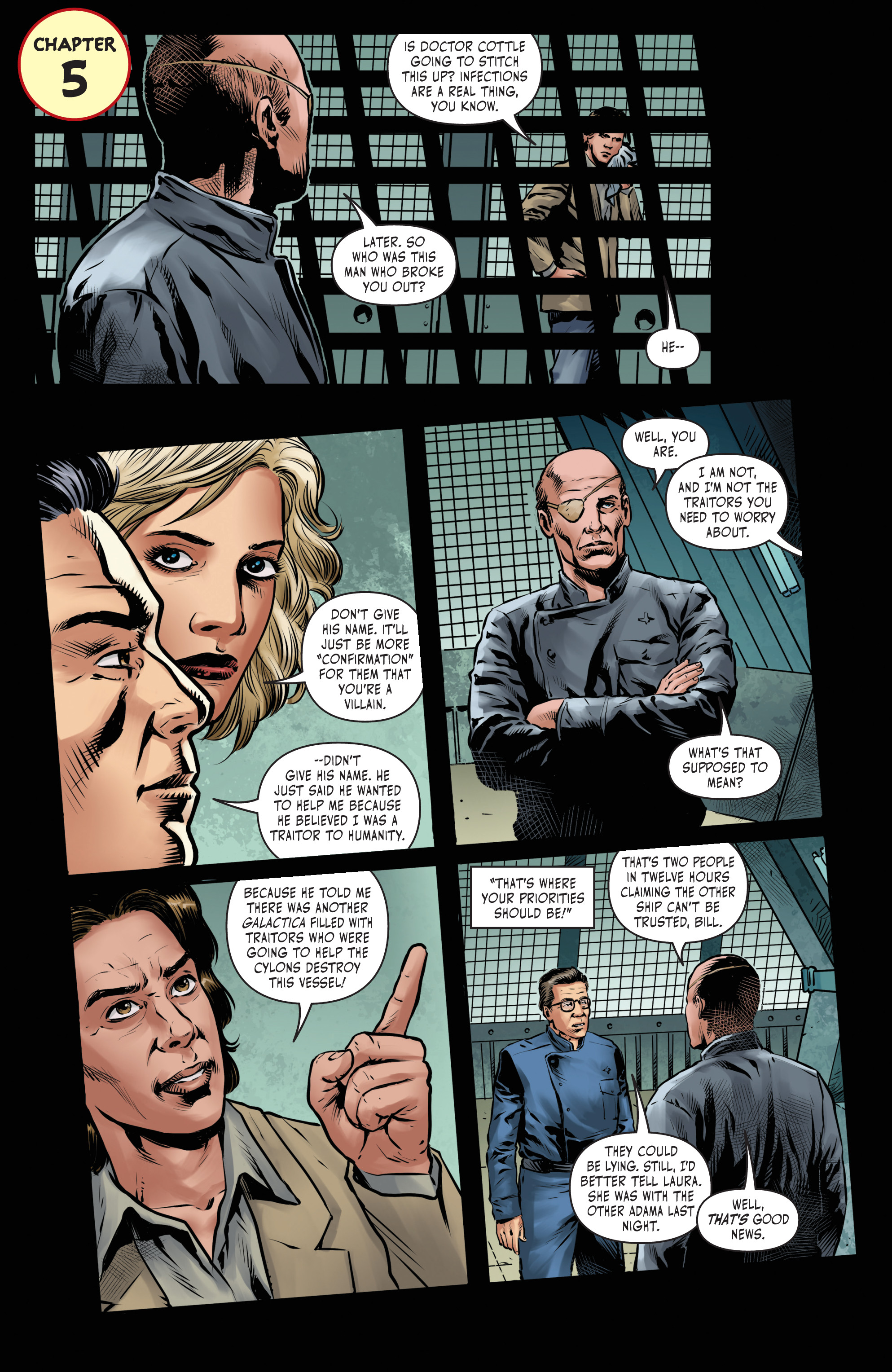 Battlestar Galactica Vs. Battlestar Galactica (2018) issue 4 - Page 11