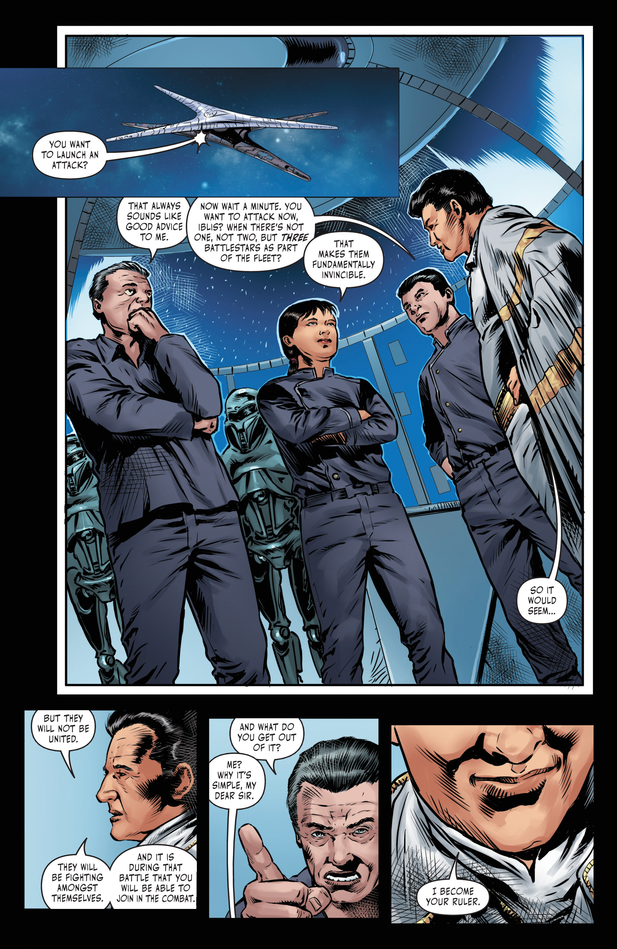 Battlestar Galactica Vs. Battlestar Galactica (2018) issue 4 - Page 14