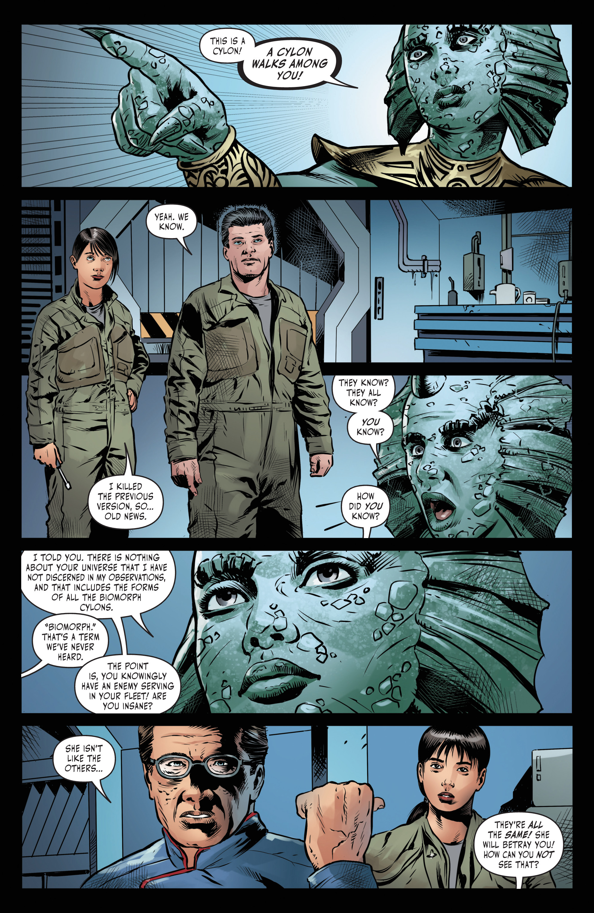 Battlestar Galactica Vs. Battlestar Galactica (2018) issue 4 - Page 18