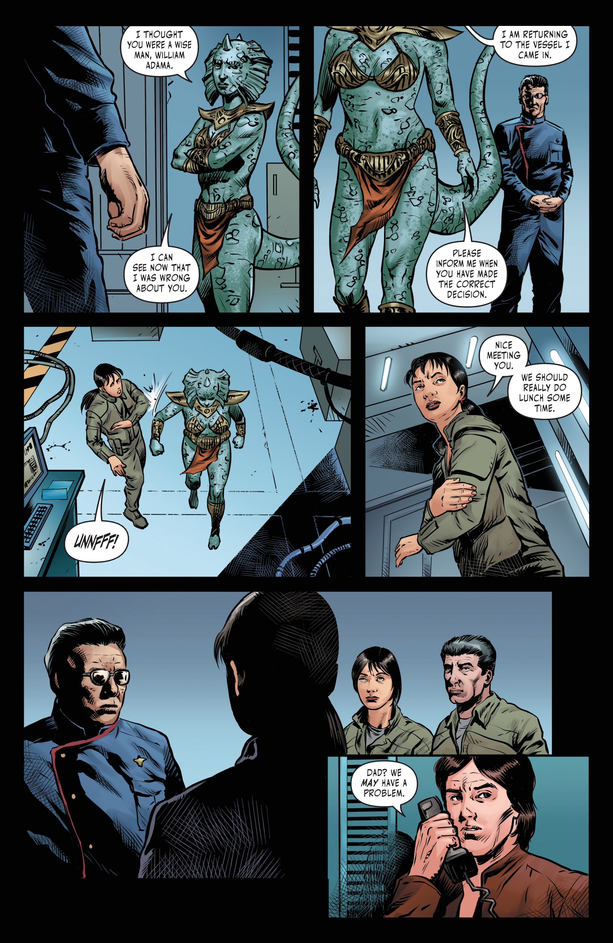 Battlestar Galactica Vs. Battlestar Galactica (2018) issue 4 - Page 19