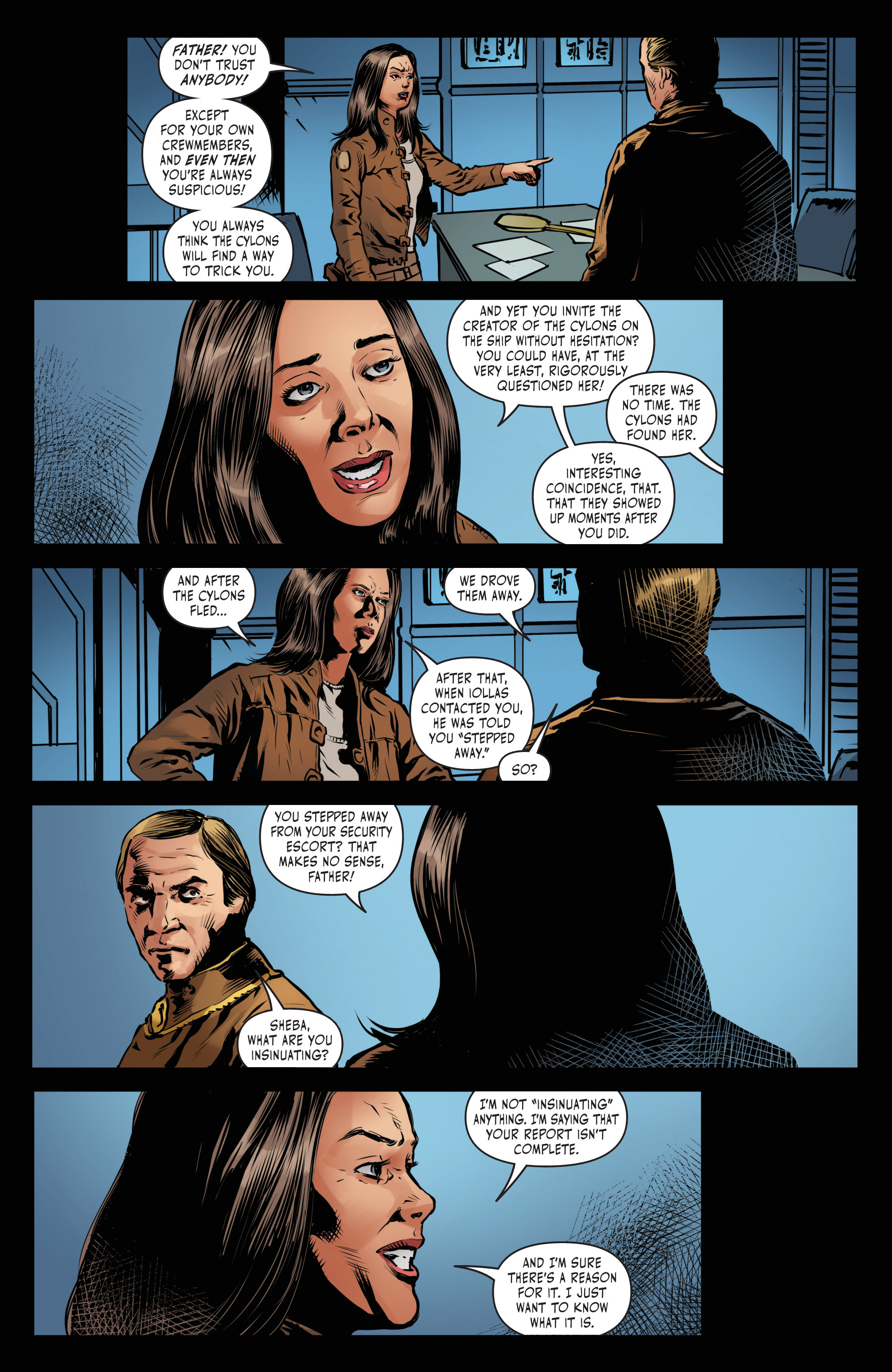 Battlestar Galactica Vs. Battlestar Galactica (2018) issue 4 - Page 21