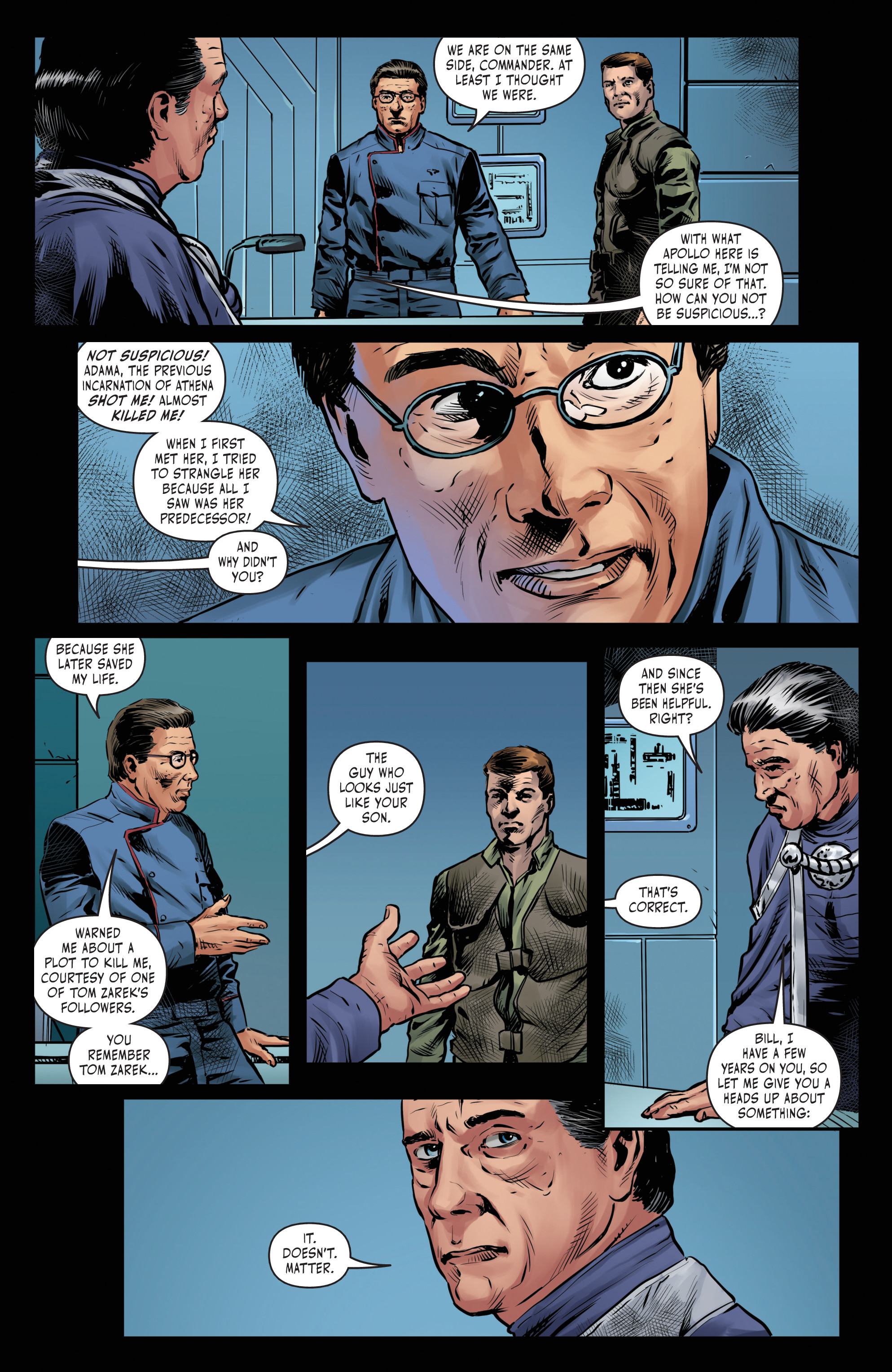 Battlestar Galactica Vs. Battlestar Galactica (2018) issue 4 - Page 25