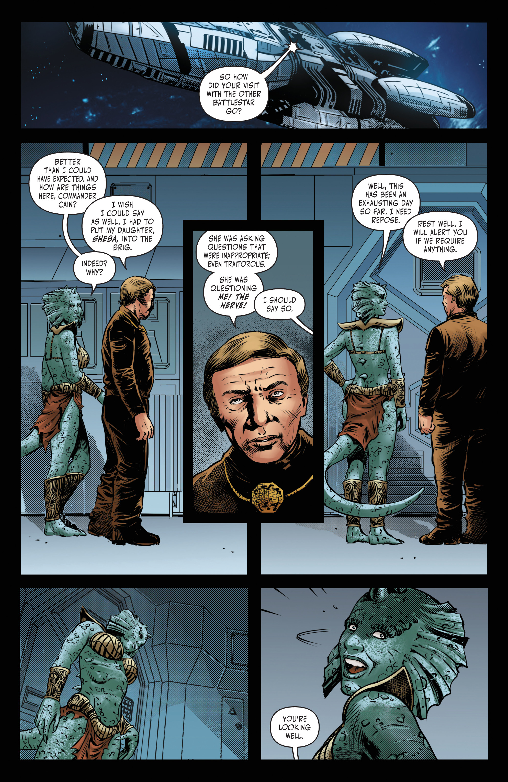 Battlestar Galactica Vs. Battlestar Galactica (2018) issue 5 - Page 6