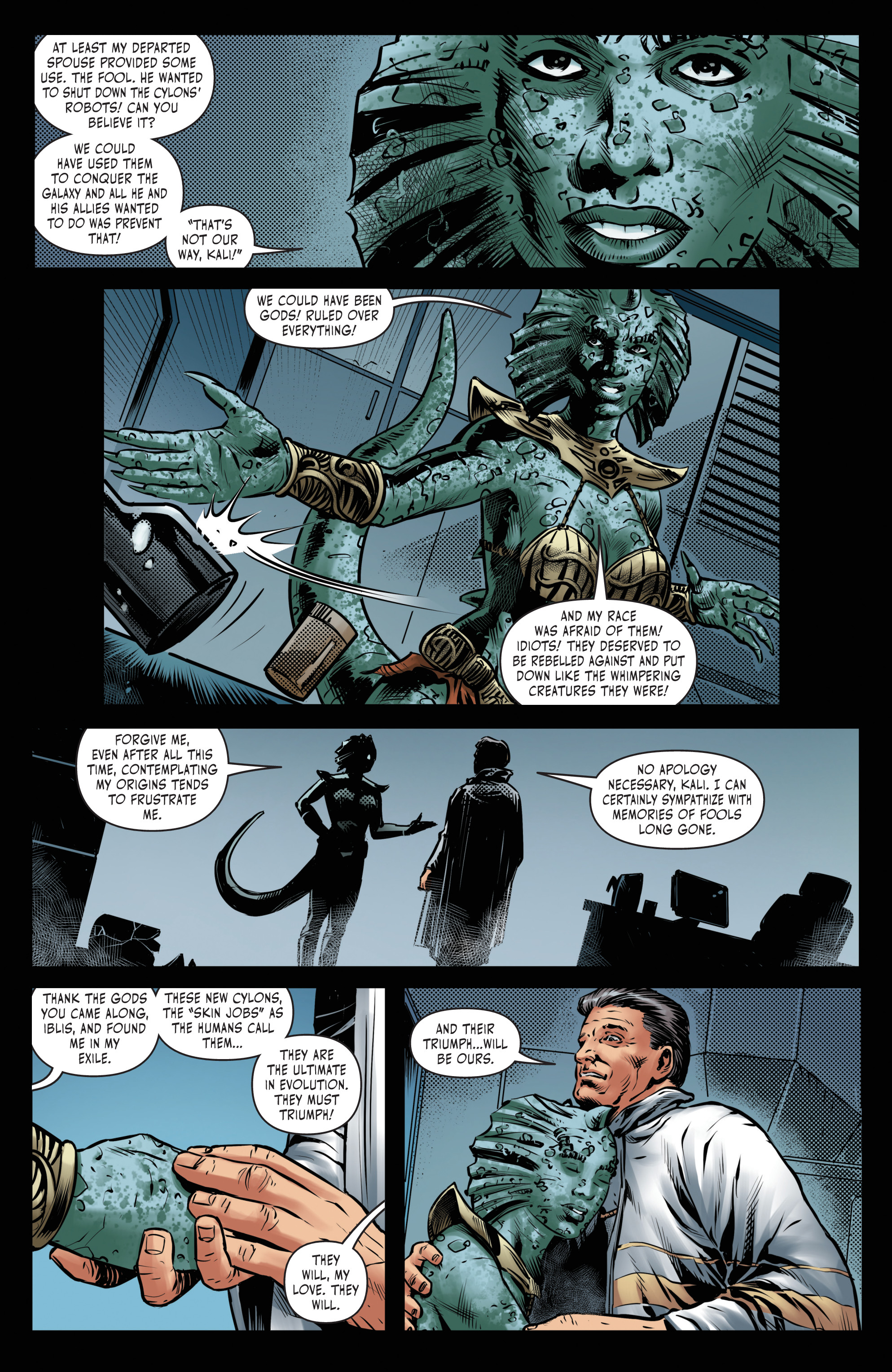 Battlestar Galactica Vs. Battlestar Galactica (2018) issue 5 - Page 9