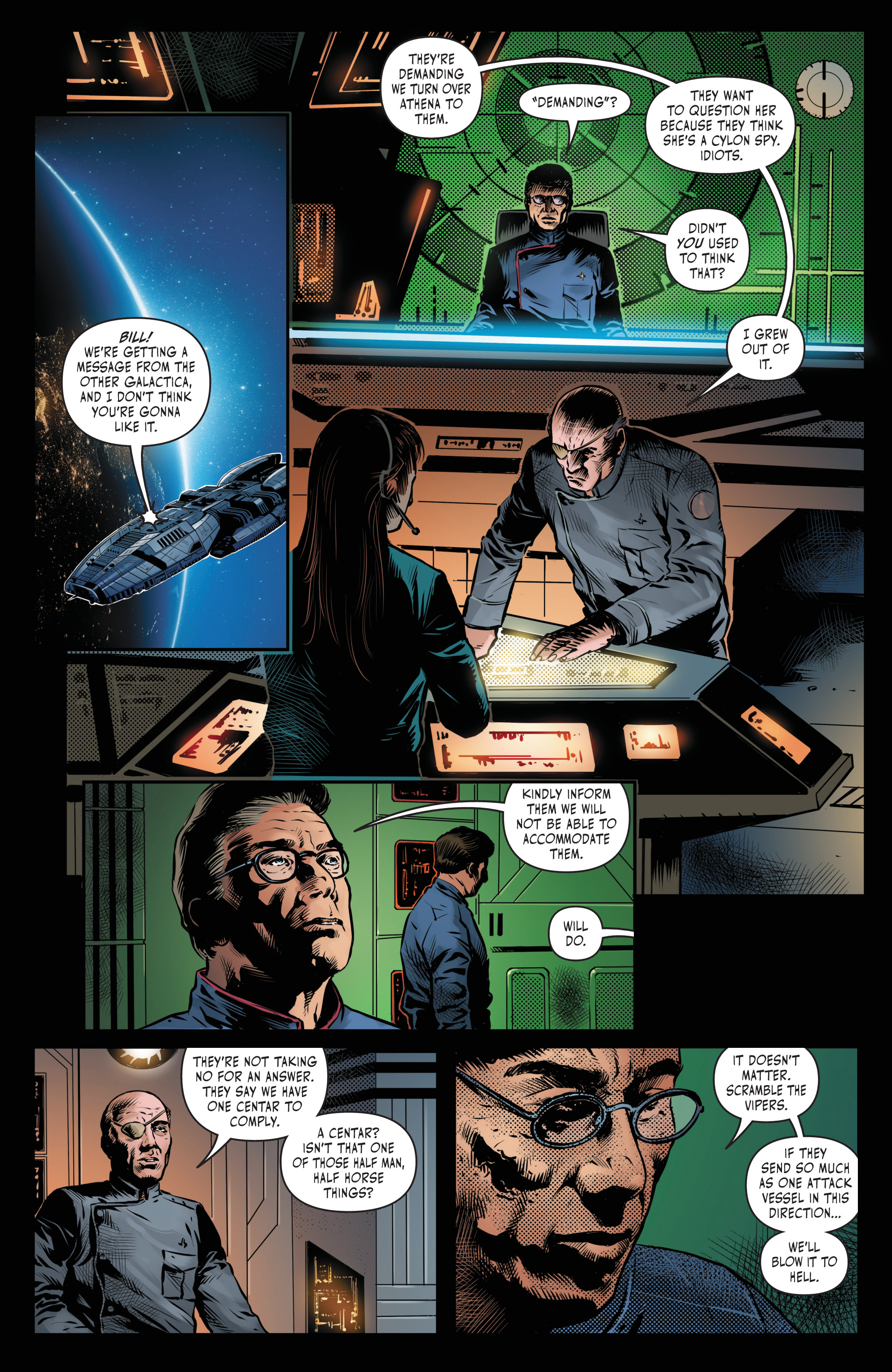 Battlestar Galactica Vs. Battlestar Galactica (2018) issue 5 - Page 10