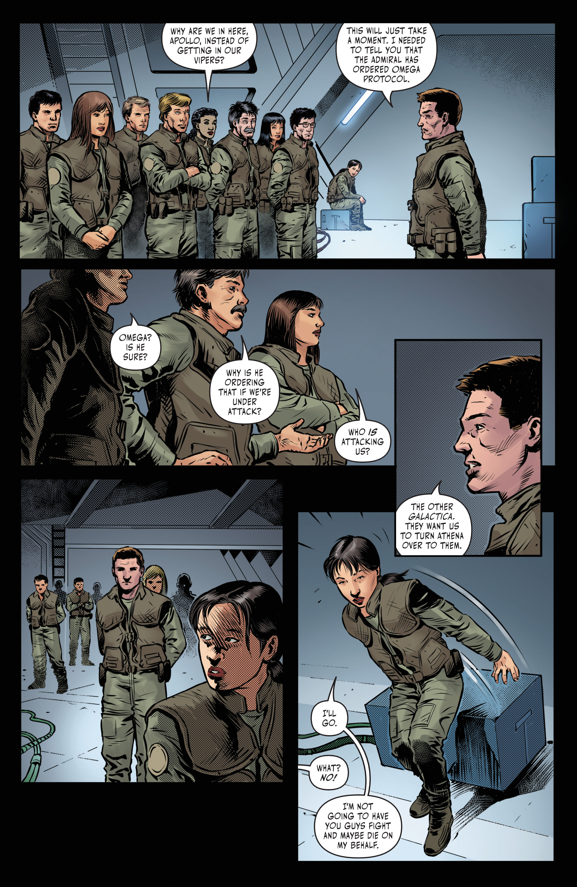 Battlestar Galactica Vs. Battlestar Galactica (2018) issue 5 - Page 13