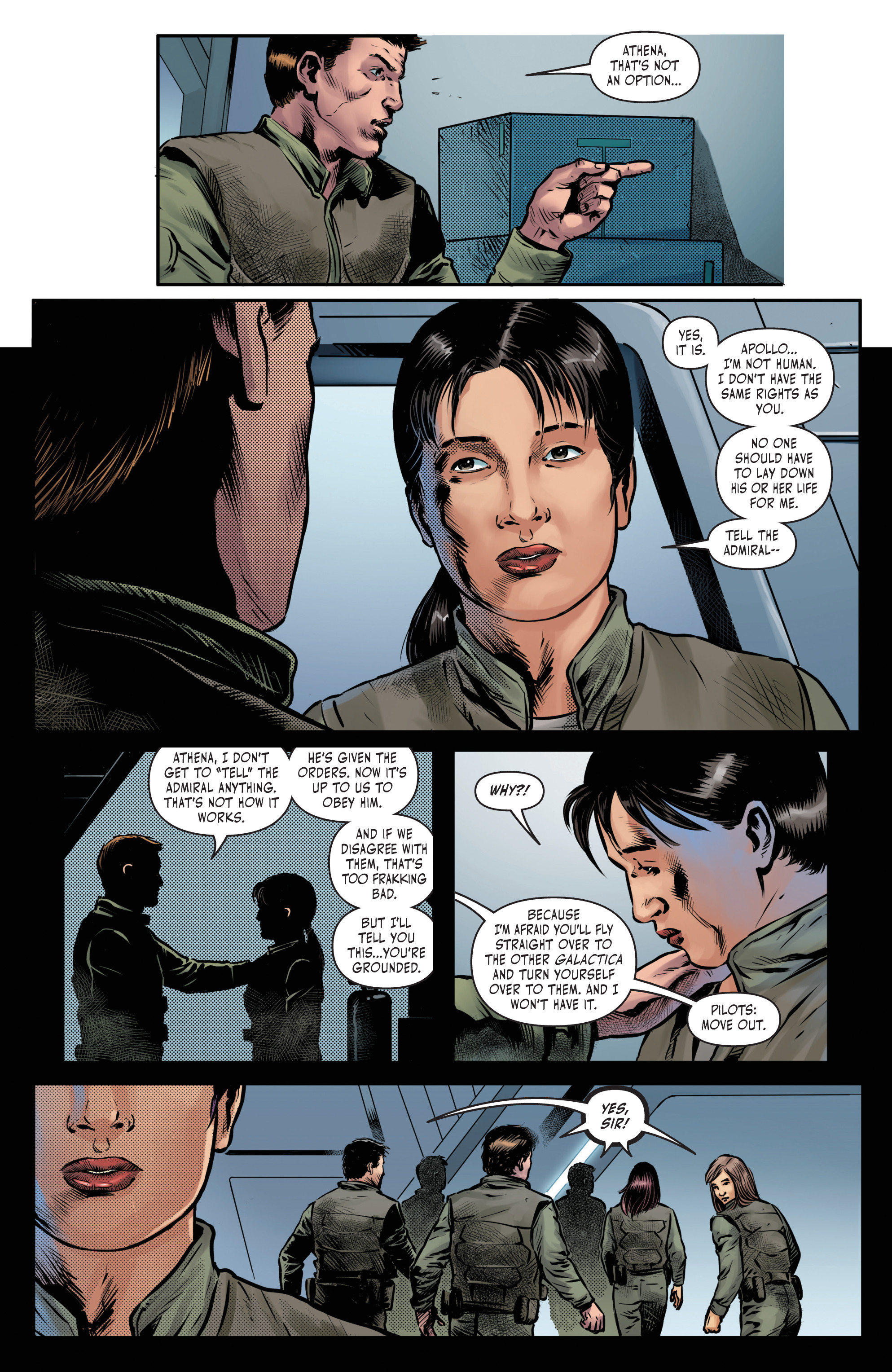 Battlestar Galactica Vs. Battlestar Galactica (2018) issue 5 - Page 14