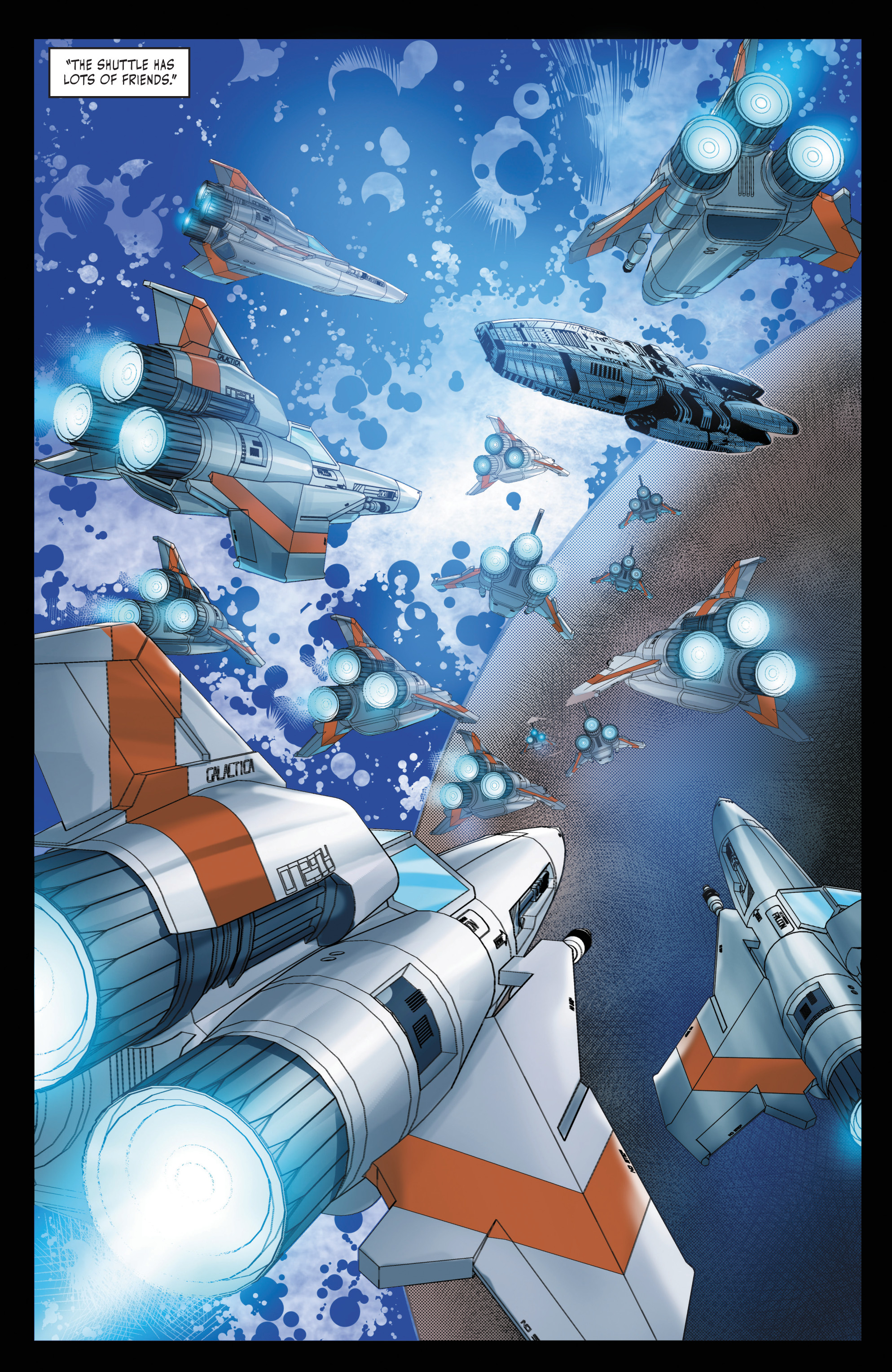 Battlestar Galactica Vs. Battlestar Galactica (2018) issue 5 - Page 17