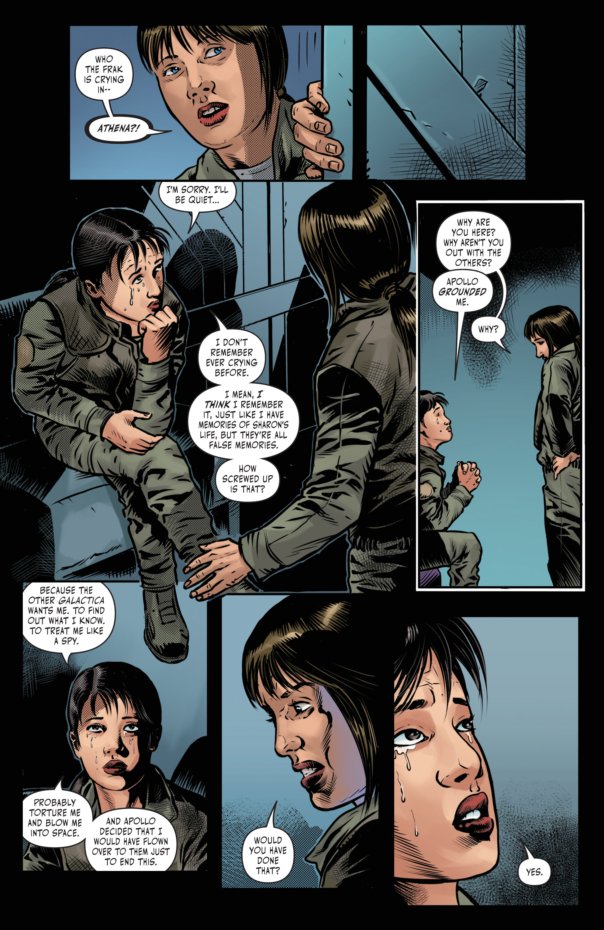 Battlestar Galactica Vs. Battlestar Galactica (2018) issue 5 - Page 19