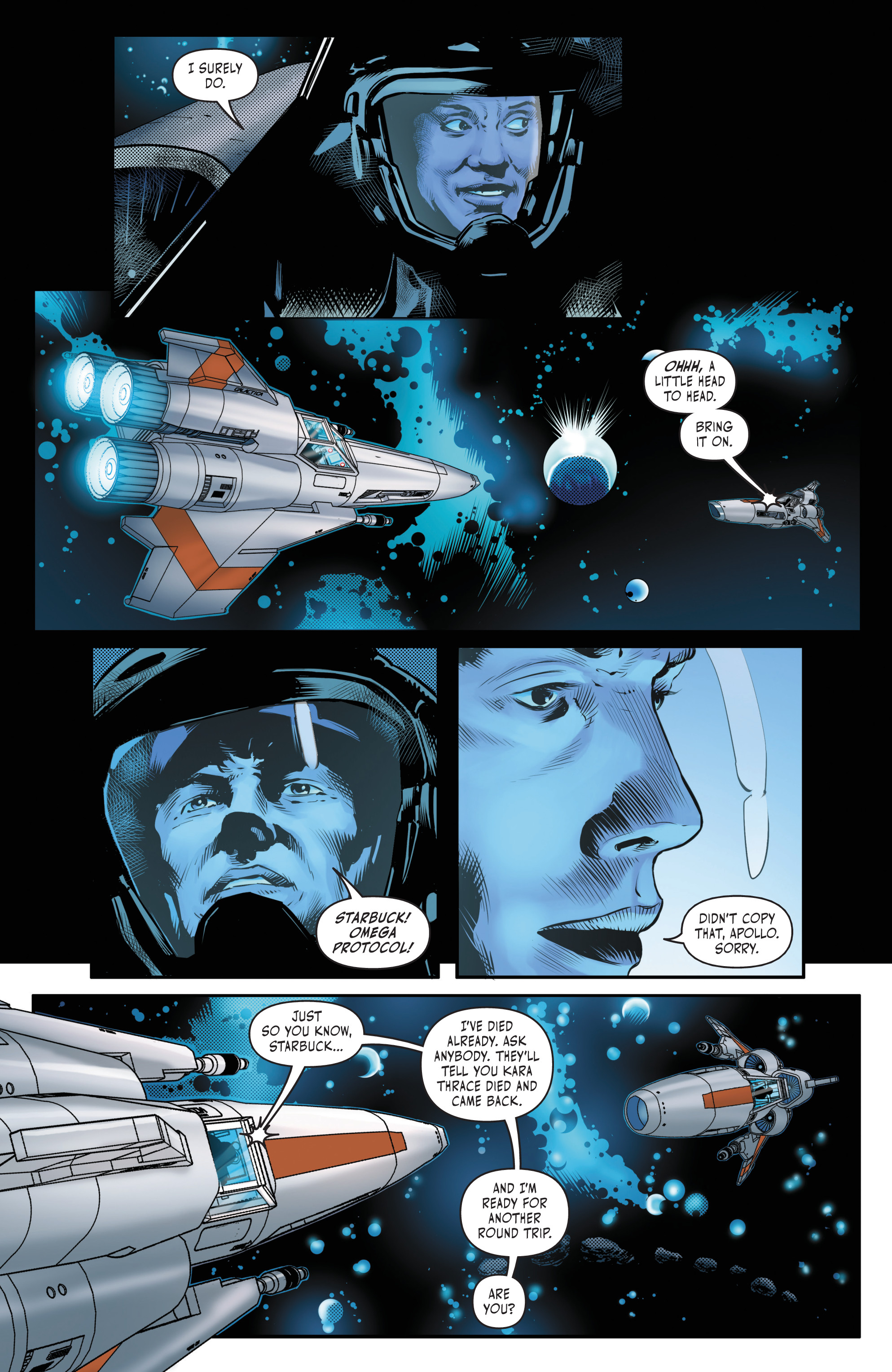 Battlestar Galactica Vs. Battlestar Galactica (2018) issue 5 - Page 22