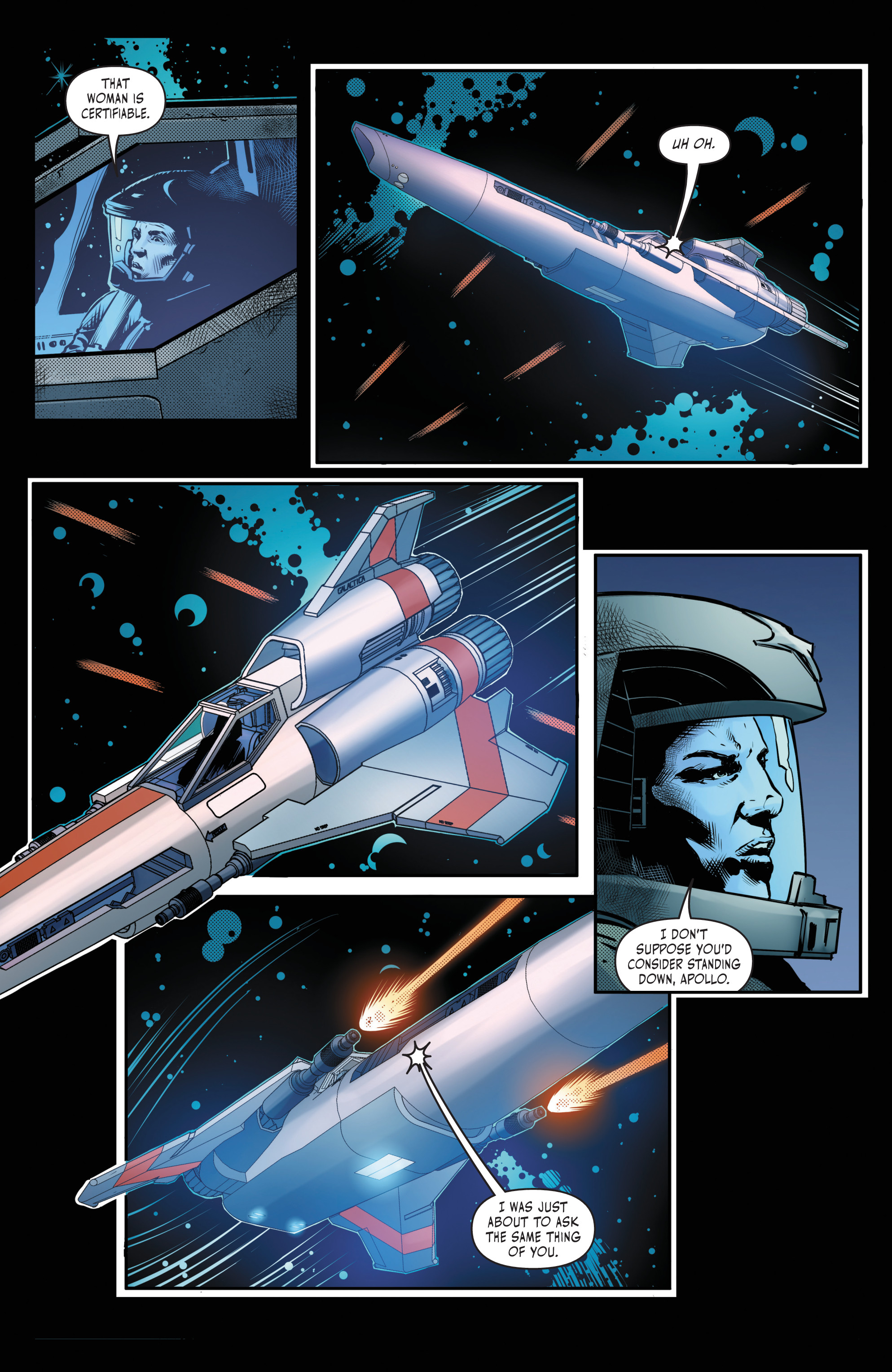 Battlestar Galactica Vs. Battlestar Galactica (2018) issue 5 - Page 24