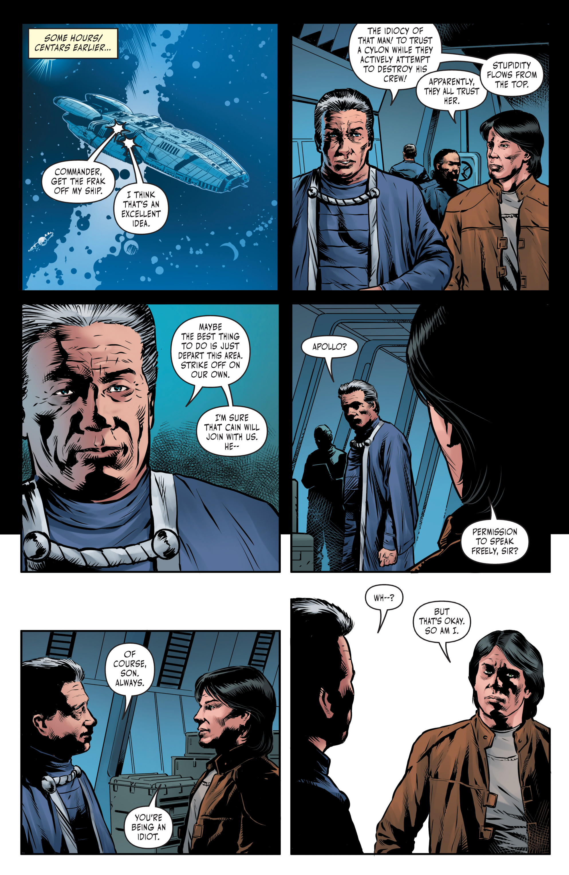 Battlestar Galactica Vs. Battlestar Galactica (2018) issue 6 - Page 6