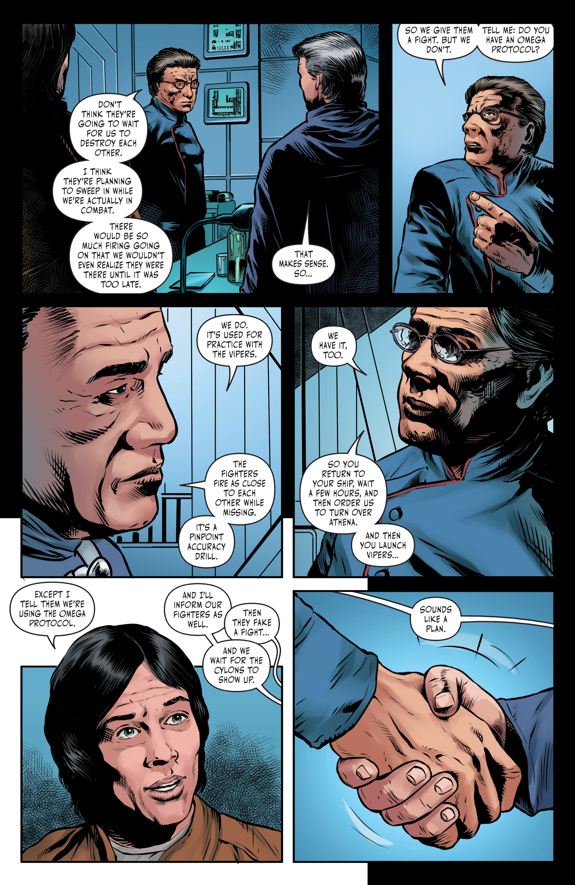 Battlestar Galactica Vs. Battlestar Galactica (2018) issue 6 - Page 8